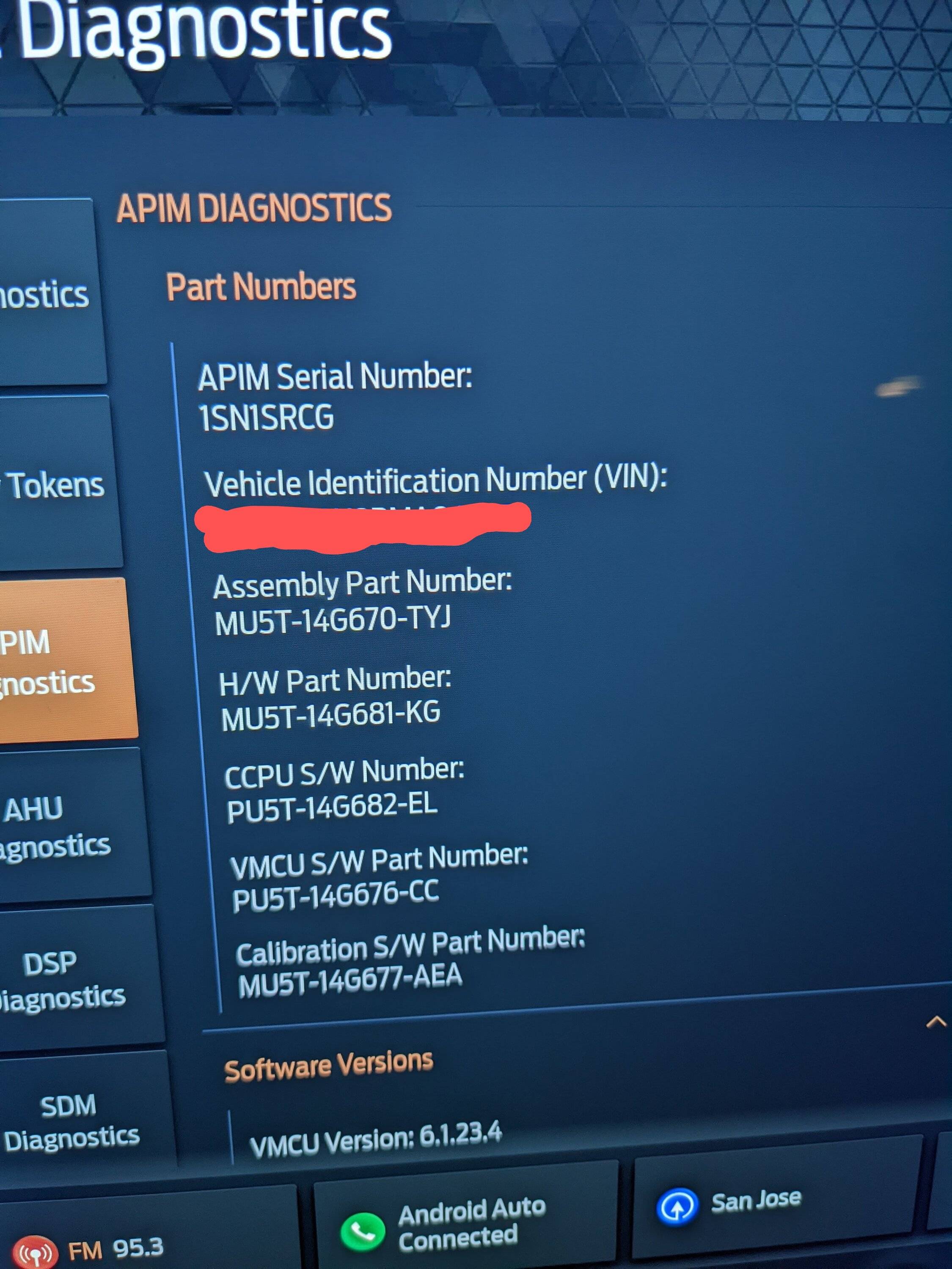 Ford Mustang Mach-E Why does PTS show me the wrong SYNC version PXL_20231205_213410798~2