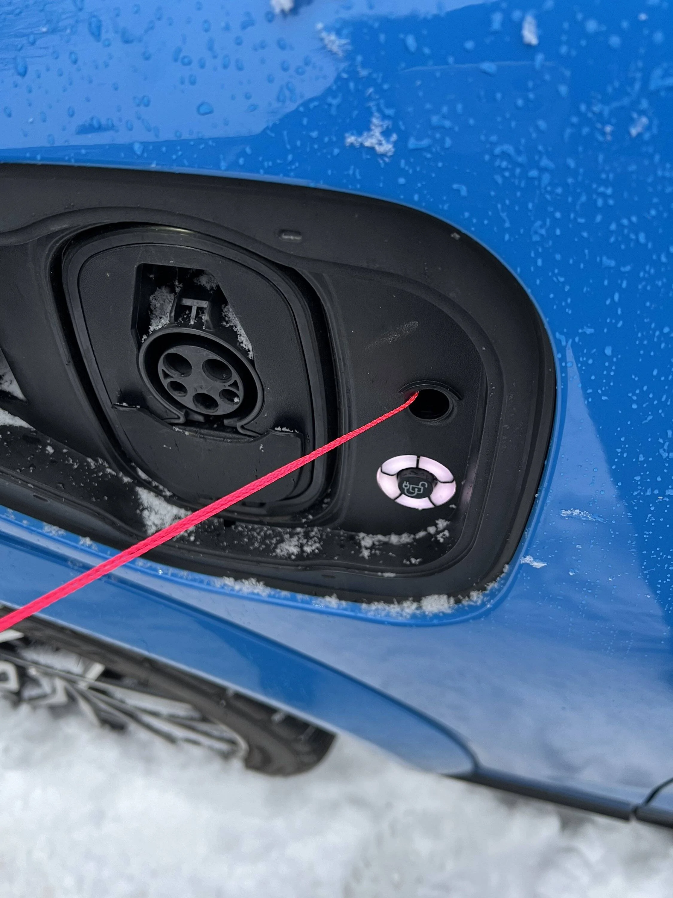 Ford Mustang Mach-E Charging Port Door Lock Fell Off IMG_1636