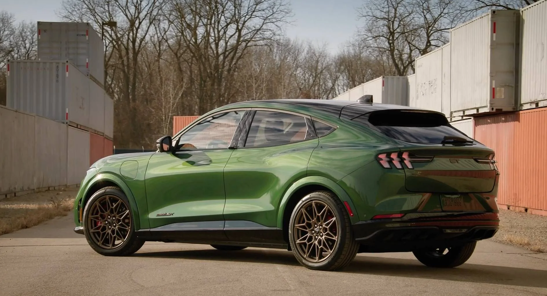 Ford Mustang Mach-E Introducing The 2024 Mach-E GT Bronze Appearance Package givetom