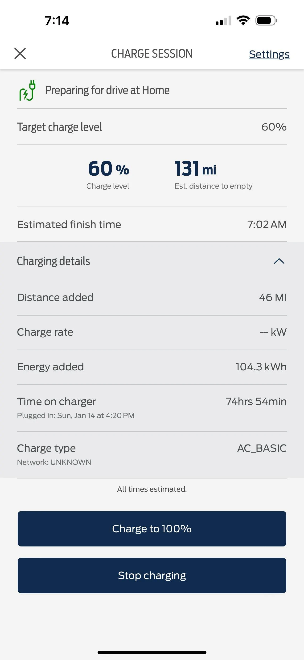 Ford Mustang Mach-E Charging issue IMG_5040