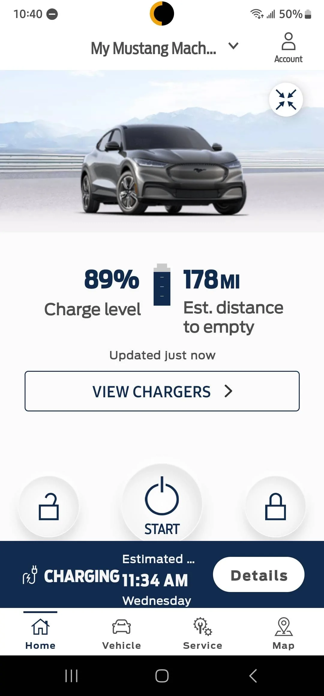 Ford Mustang Mach-E Fordpass missing "Charge to 100%" button? Screenshot_20240124_104034_FordPass