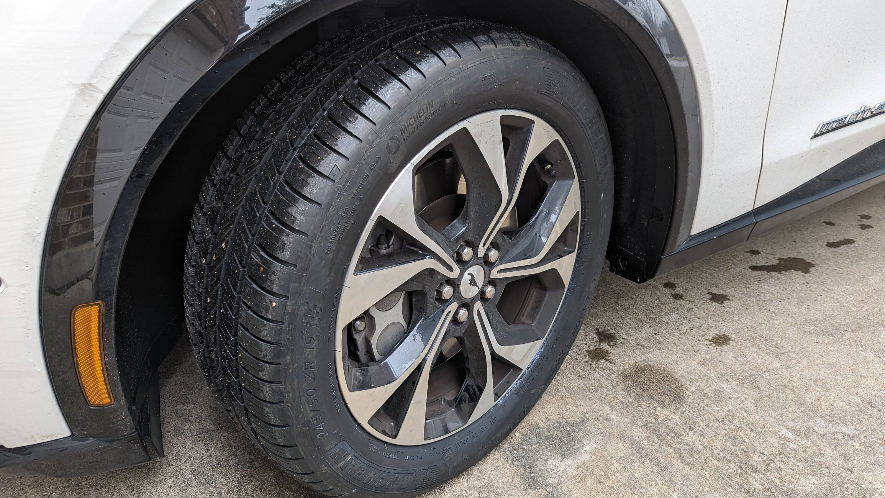 Ford Mustang Mach-E Michelin pilot sport 4 all season installed feedback PXL_20240126_163354806 - Copy