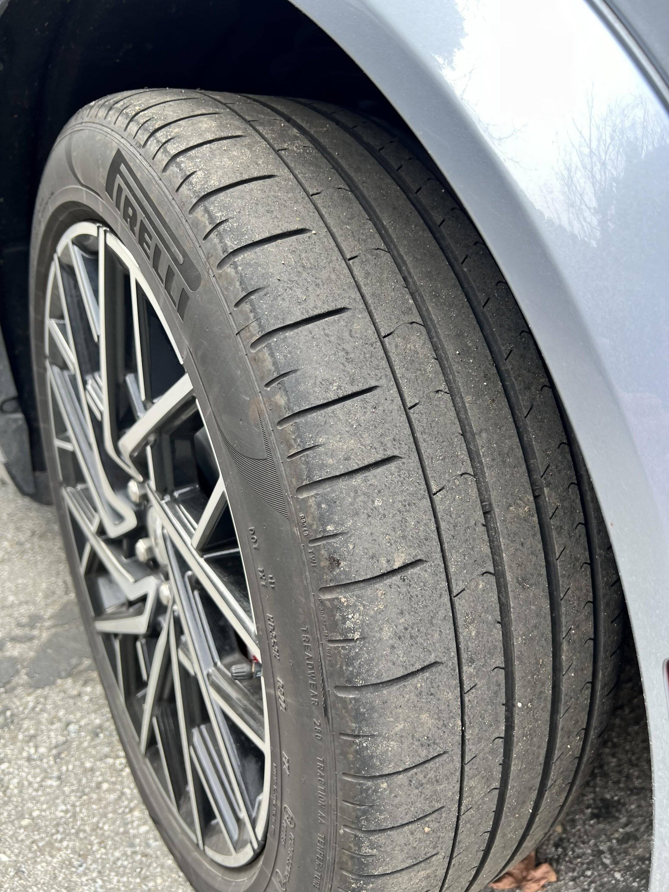 Ford Mustang Mach-E GTPE OEM Tires Done? GTPE Right Front 21.5K