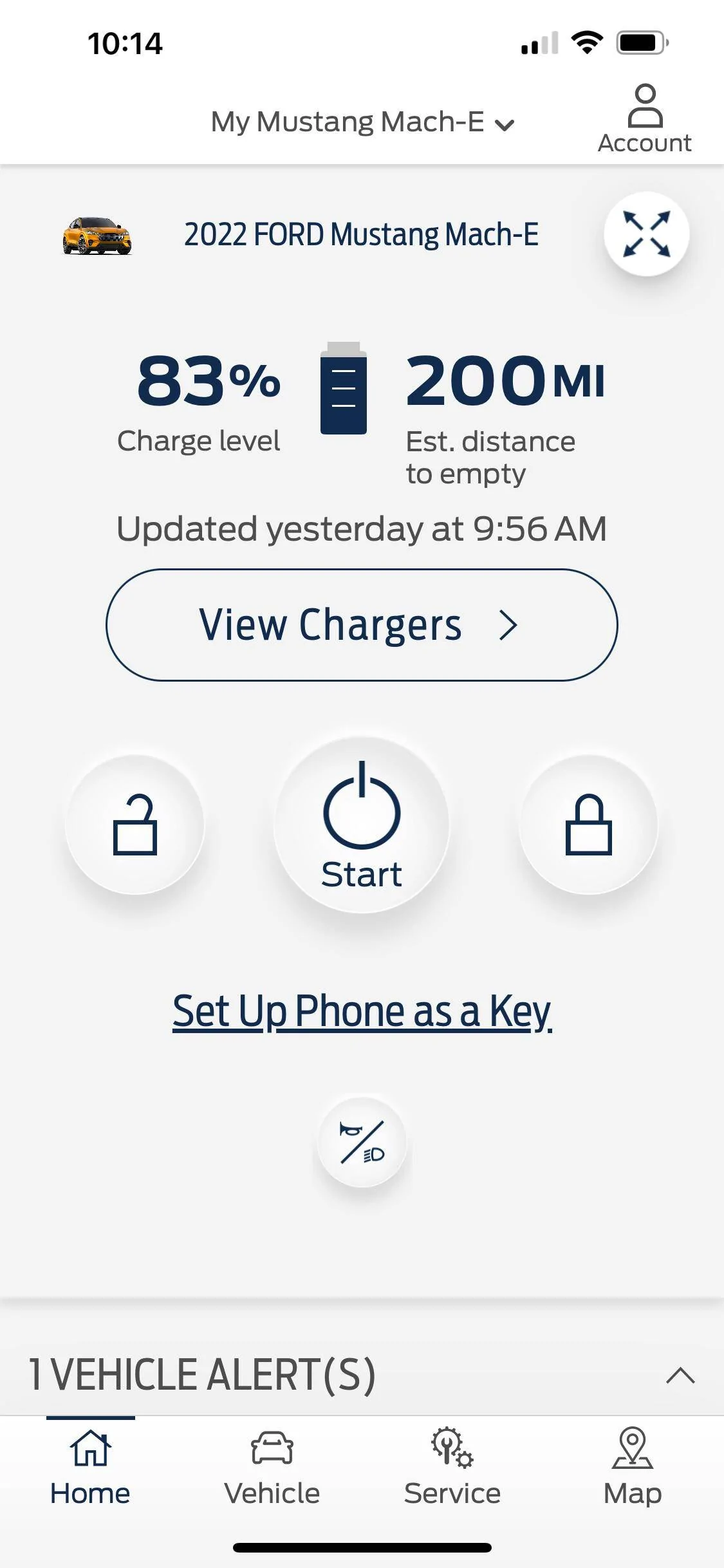 Ford Mustang Mach-E problems with the FordPass app after the last update IMG_4492