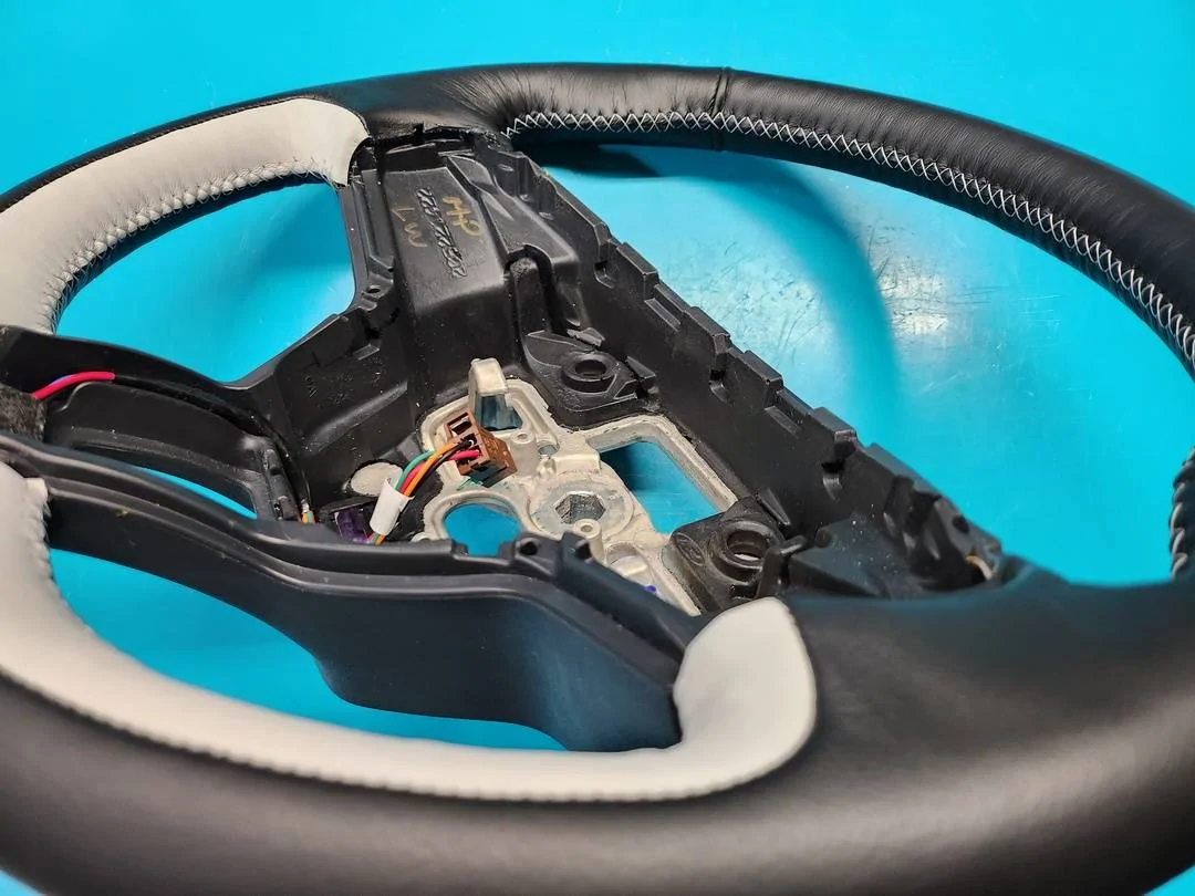 Ford Mustang Mach-E Custom OEM Mach E Steering Wheel with Space Gray Accents 20240116_160130