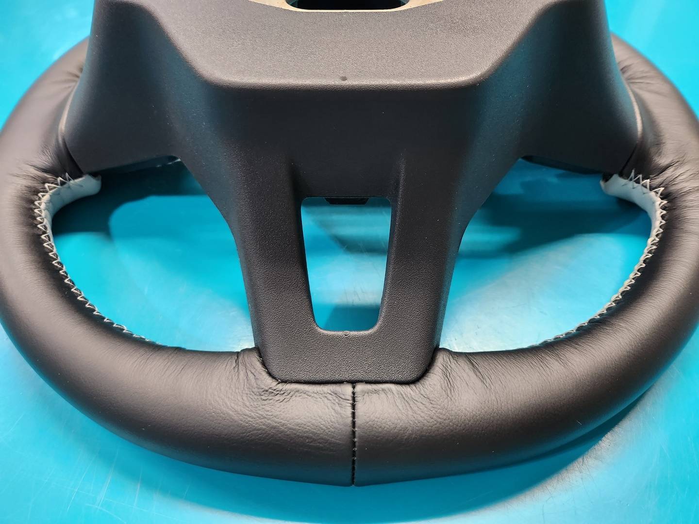 Ford Mustang Mach-E Custom OEM Mach E Steering Wheel with Space Gray Accents 20240116_160158