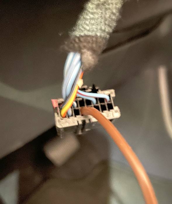 Ford Mustang Mach-E Adding a Physical Interior Liftgate Power Switch Wire into harness completely
