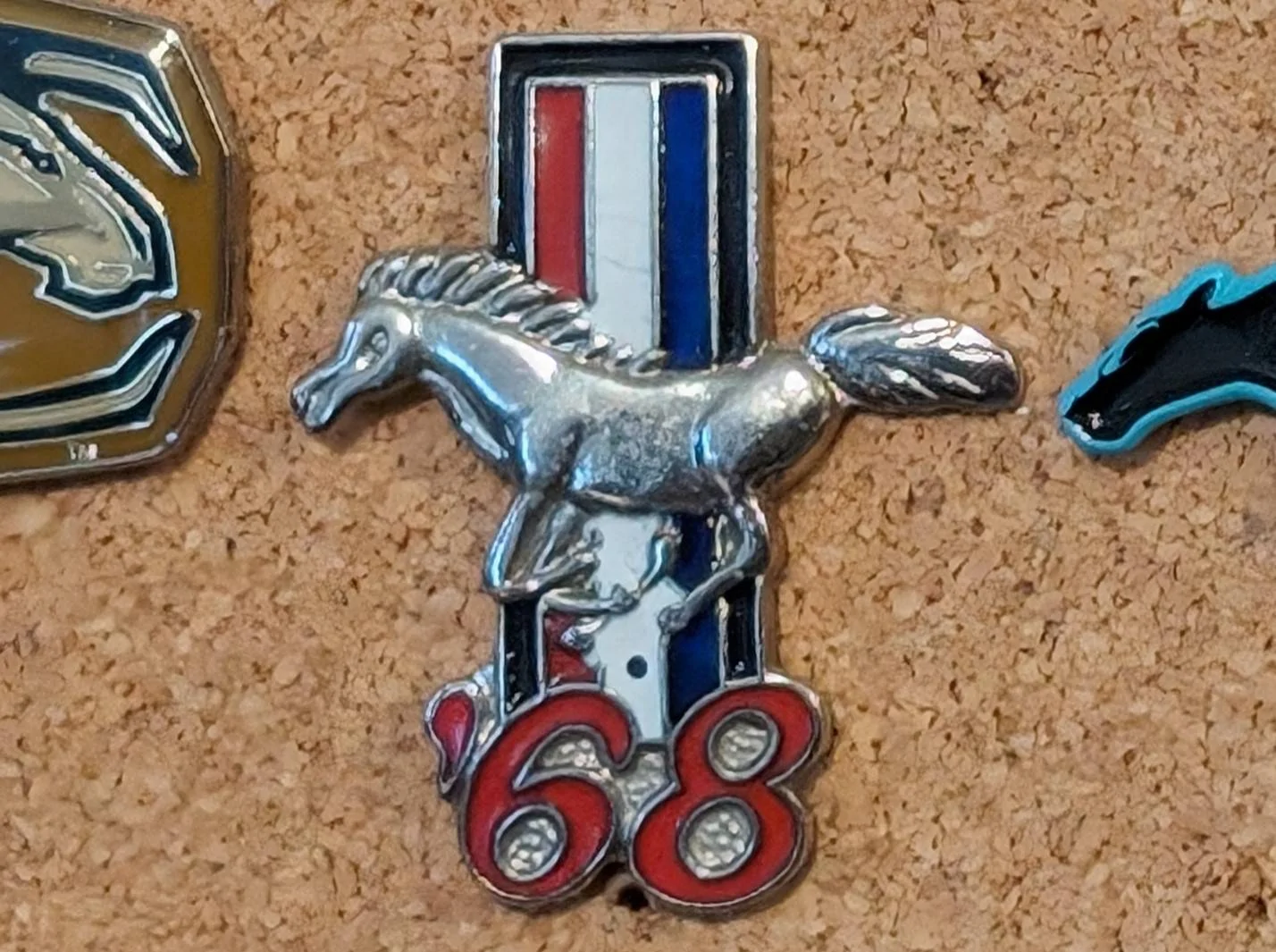 Ford Mustang Mach-E Is there a Mach-E lapel/enamel pin out there? PXL_20240203_203851898-cro