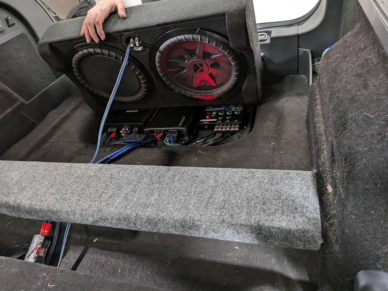Ford Mustang Mach-E Speakers/Sub/Amps install and base/select model audio information Original setu