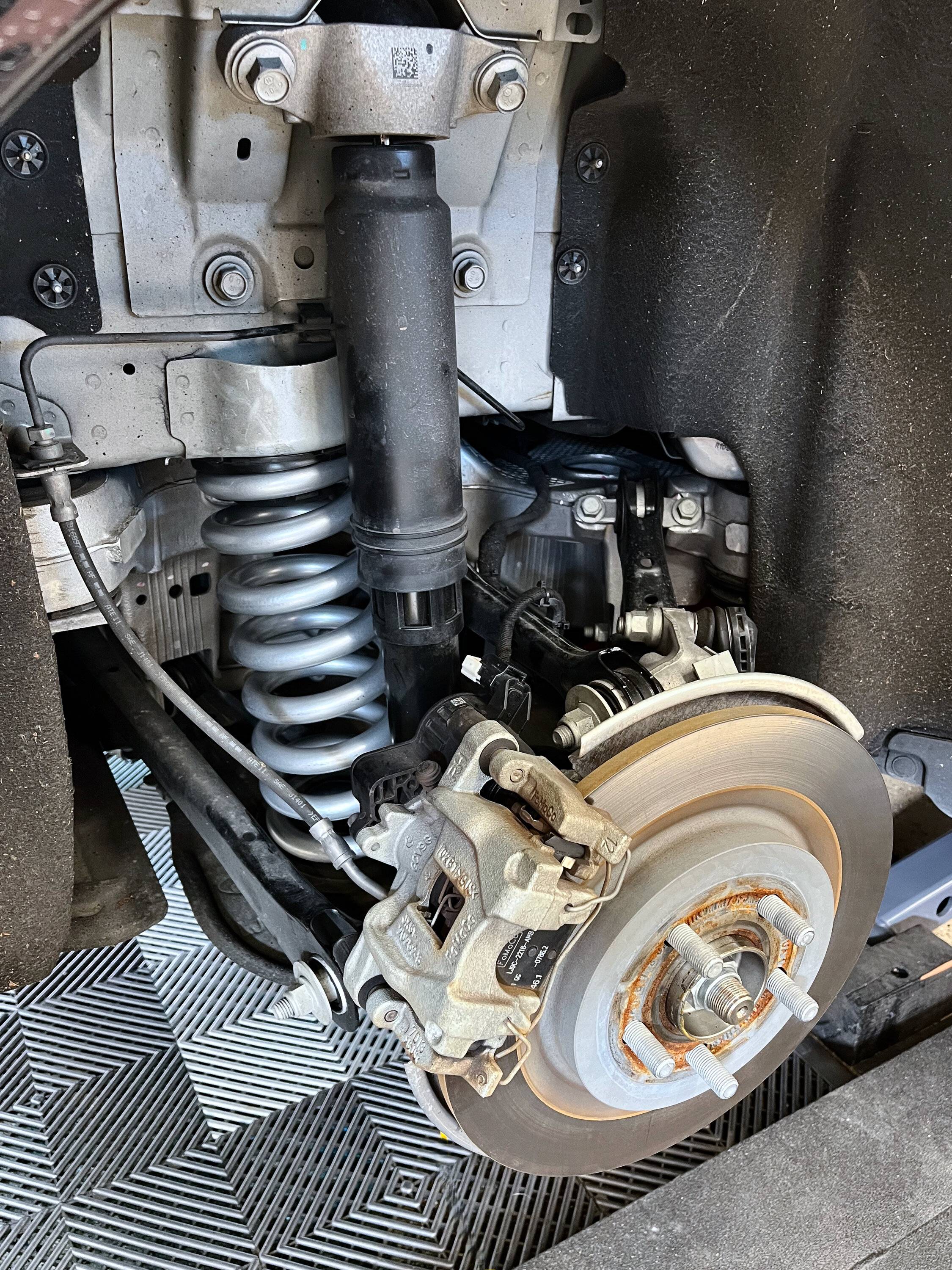 Ford Mustang Mach-E Eibach Front & Rear lift springs + anti roll sway bars IMG_4478