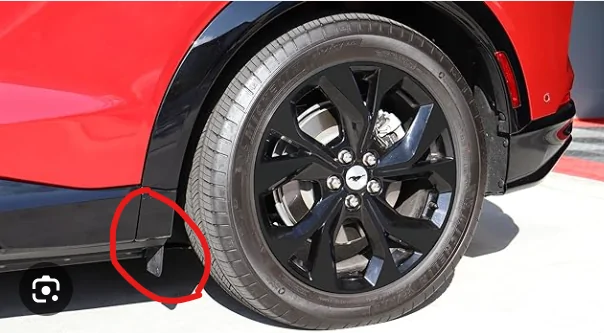 Ford Mustang Mach-E Mud Flaps missing? 1707835105644