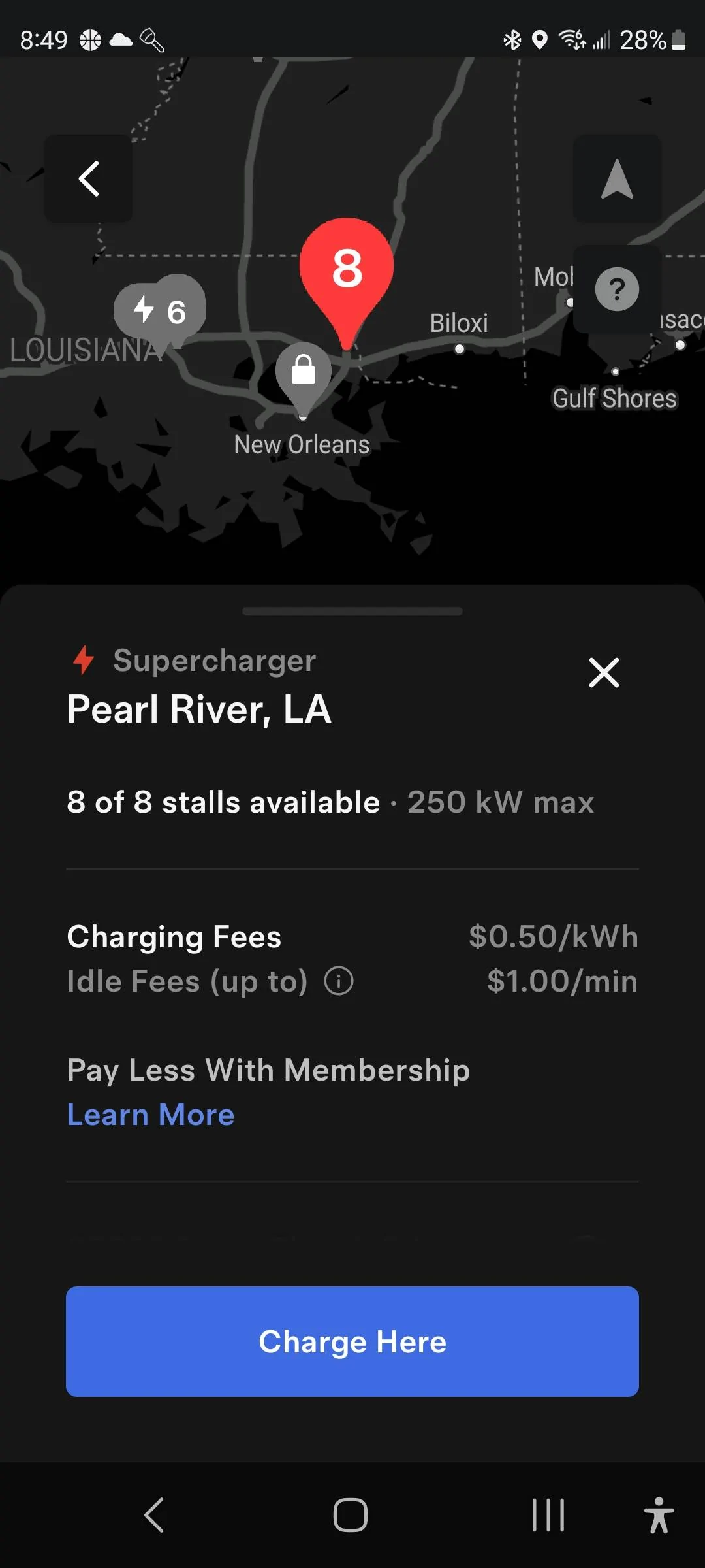 Ford Mustang Mach-E Tesla Supercharger network now up to 66 locations with Magic Dock (4/17/24) Screenshot_20240214_204958_Tesla