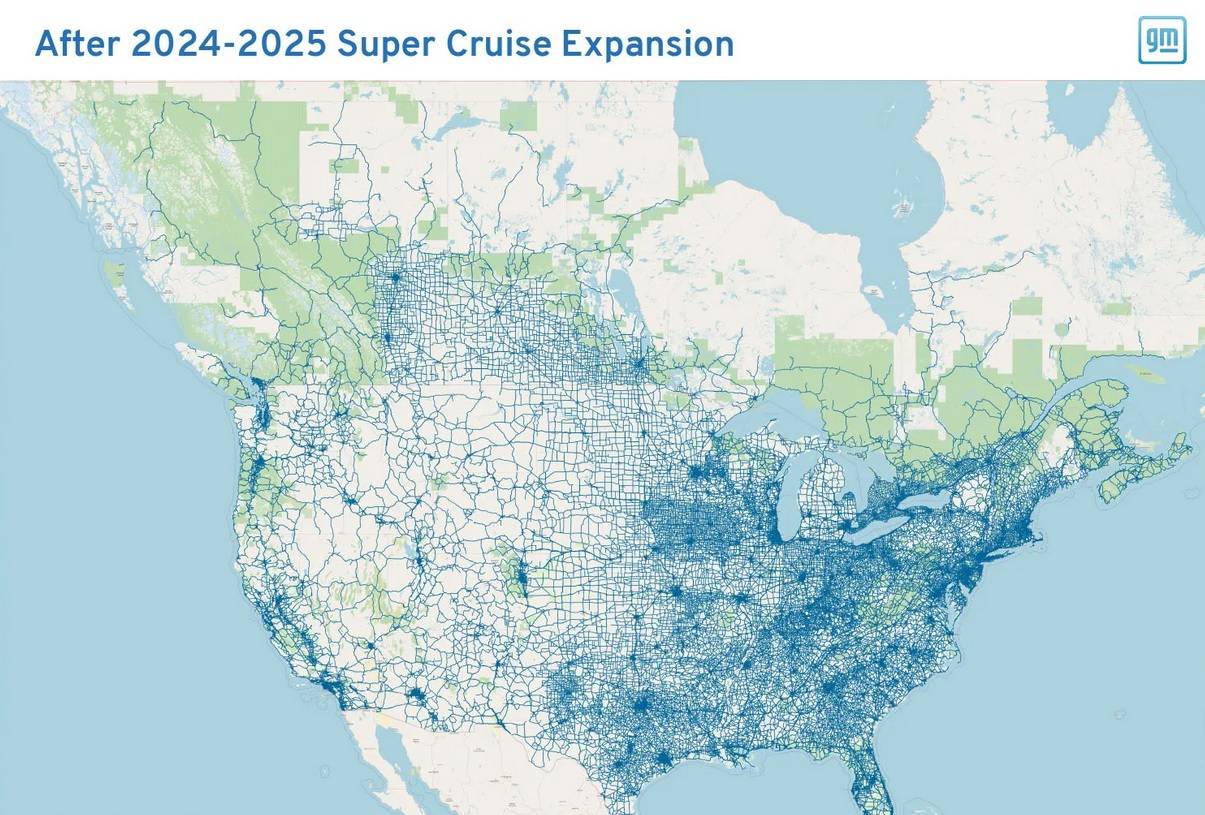 Ford Mustang Mach-E Supercruise updated to include 750,000 miles of roads! Untitled