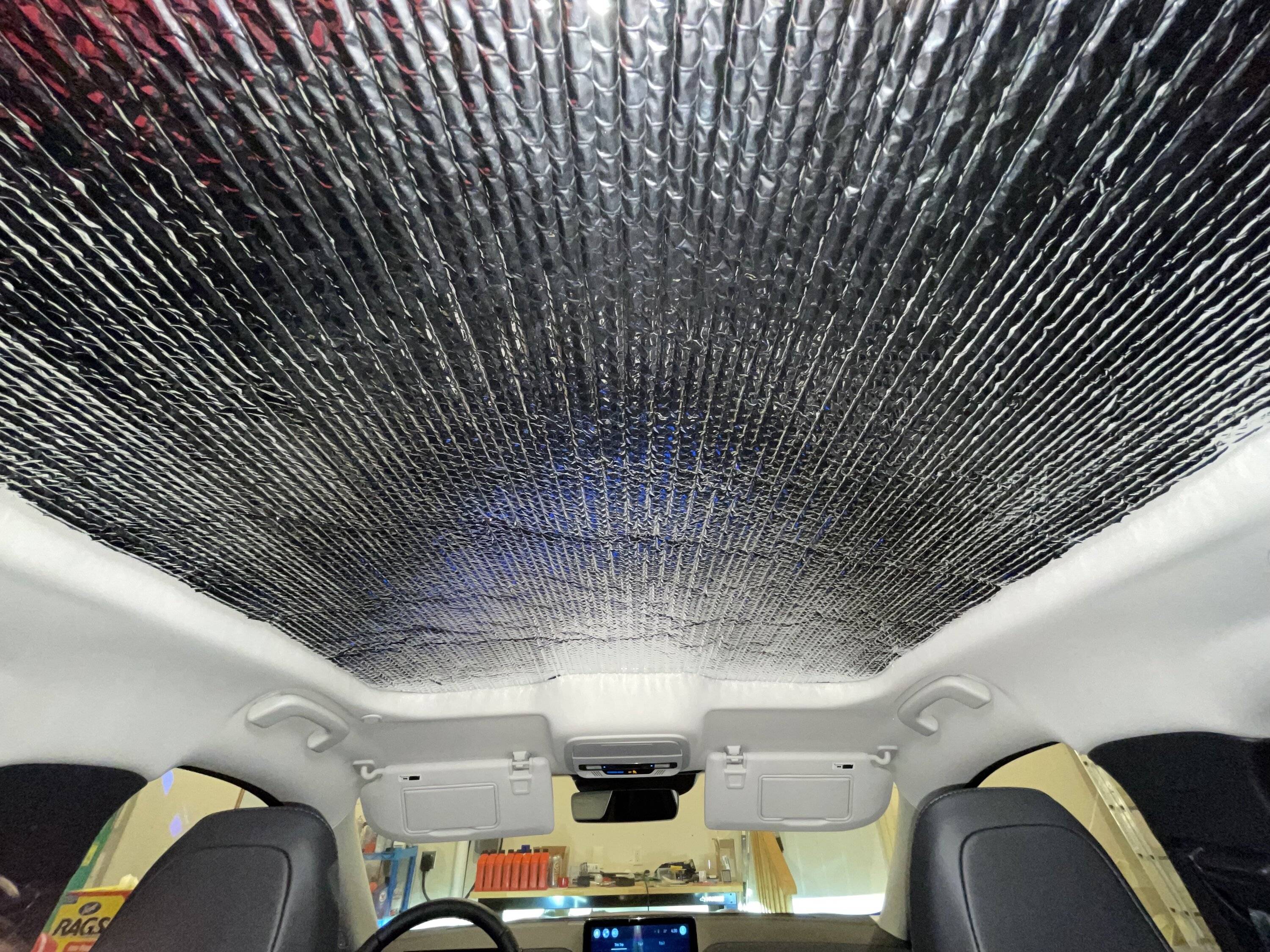 Ford Mustang Mach-E Mach-E Owners in Ontario: Willing to work with EVinsulate for a Mach-E kit? reflectix-roof-
