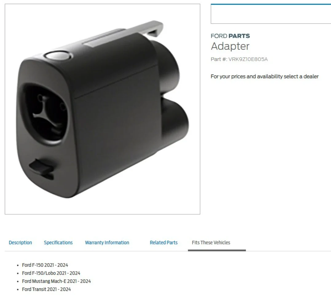 Ford Mustang Mach-E Looking forward to Tesla Supercharger Adaptor but.... 1708552012200