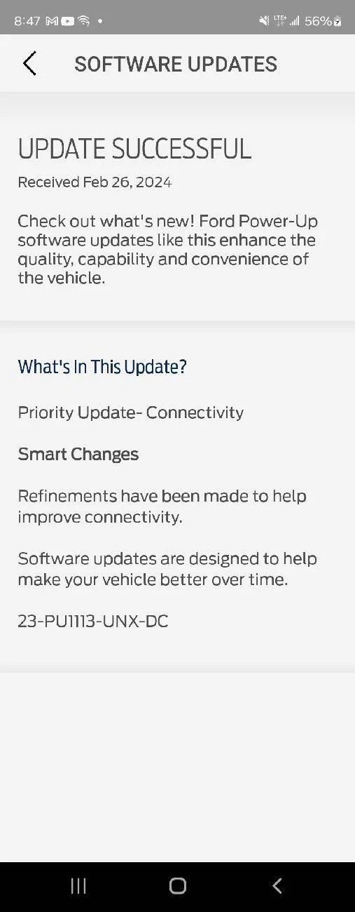 Ford Mustang Mach-E Smart Changes Update - Feb 24, 2024 Screenshot_20240227_084750_FordPass