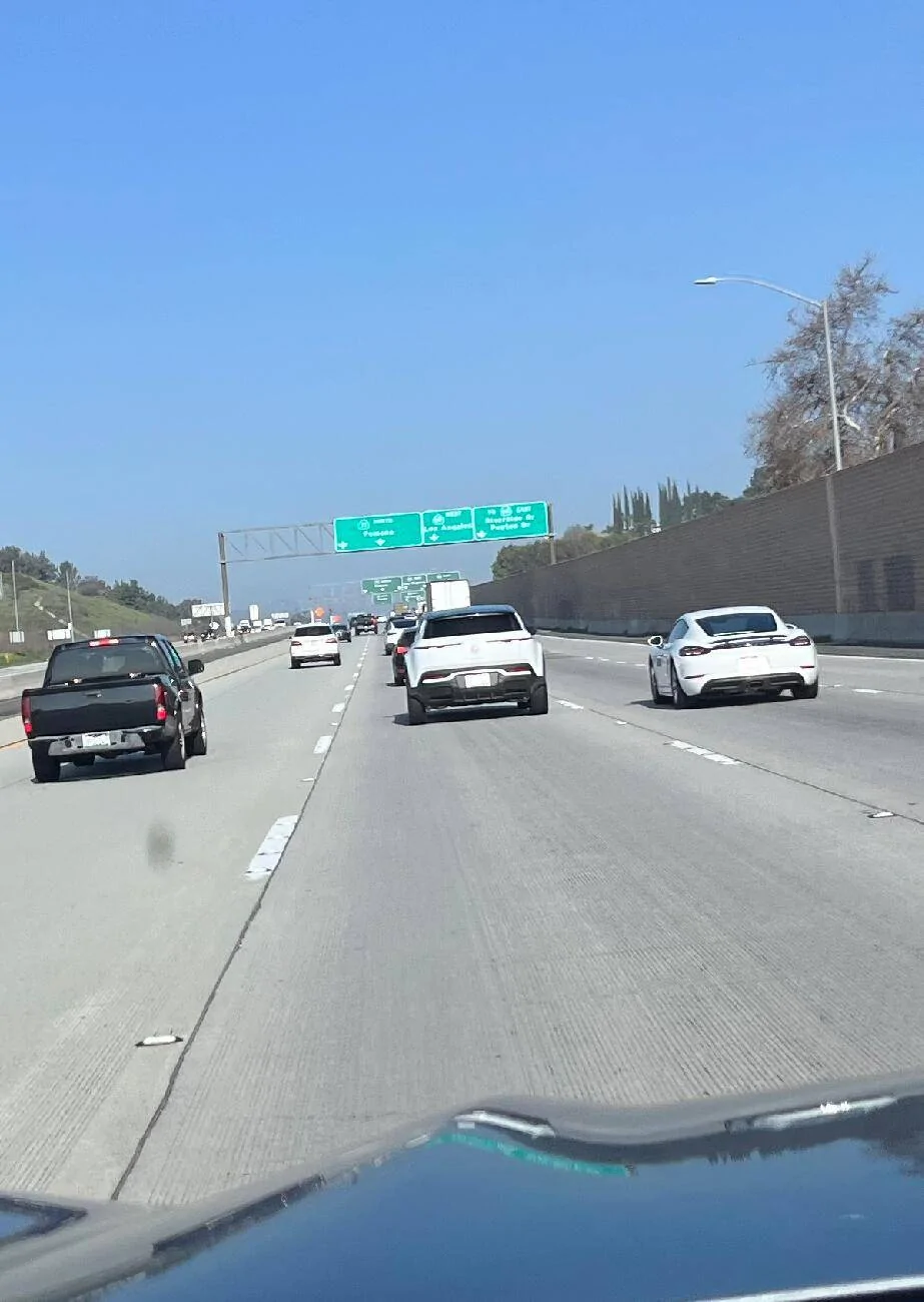 Ford Mustang Mach-E Spotted a Fisker Ocean on the road IMG_9634