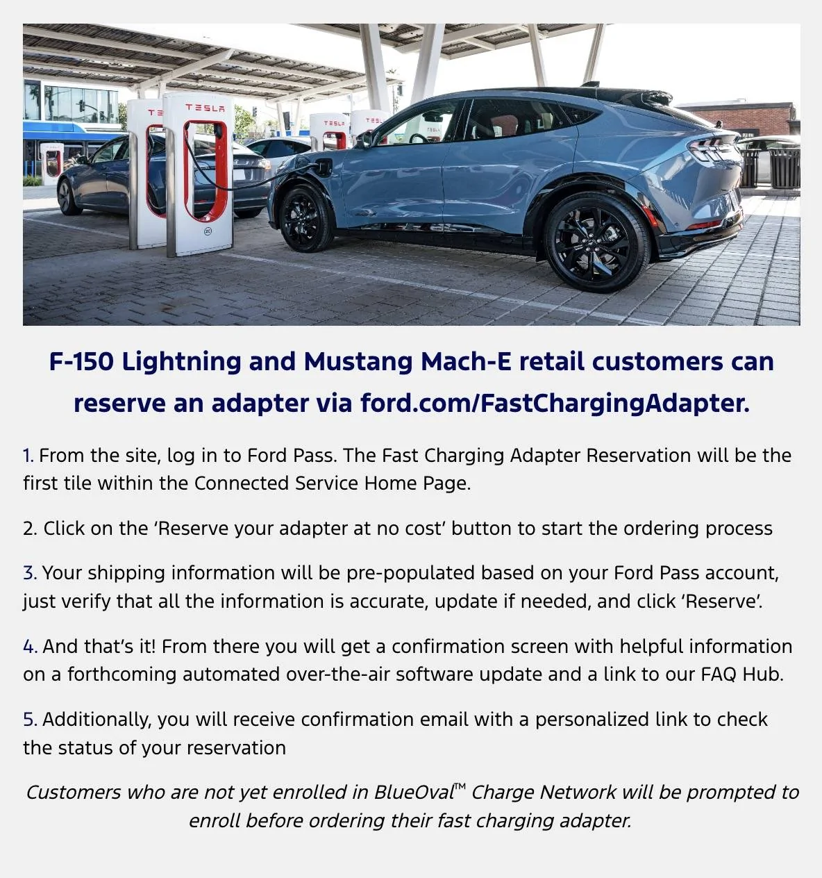 Ford Mustang Mach-E NACS Adapter Now Available + Ford EV Owners Can Now Charge on Tesla Superchargers in U.S., Canada! 🙌 Screenshot 2024-02-29 at 5.28.44 AM