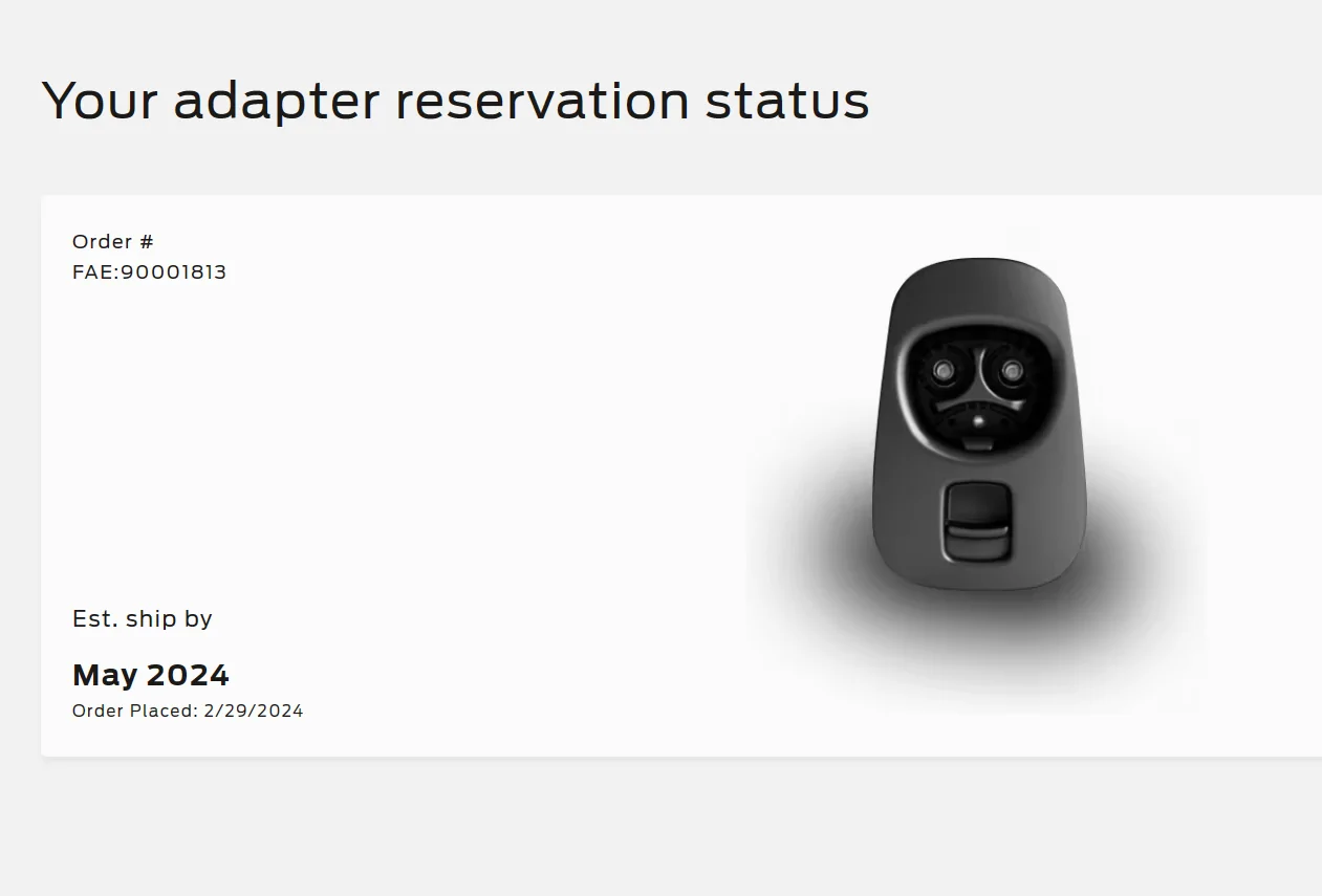 Ford Mustang Mach-E NACS Adapter Now Available + Ford EV Owners Can Now Charge on Tesla Superchargers in U.S., Canada! 🙌 Screenshot 2024-02-29 F
