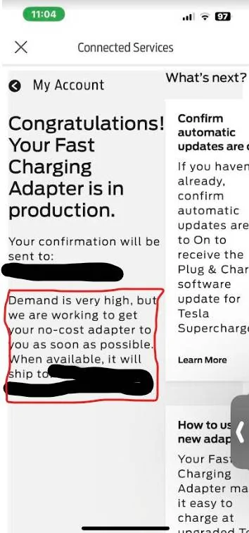 Ford Mustang Mach-E NACS Adapter Now Available + Ford EV Owners Can Now Charge on Tesla Superchargers in U.S., Canada! 🙌 Screenshot 2024-02-29 111114