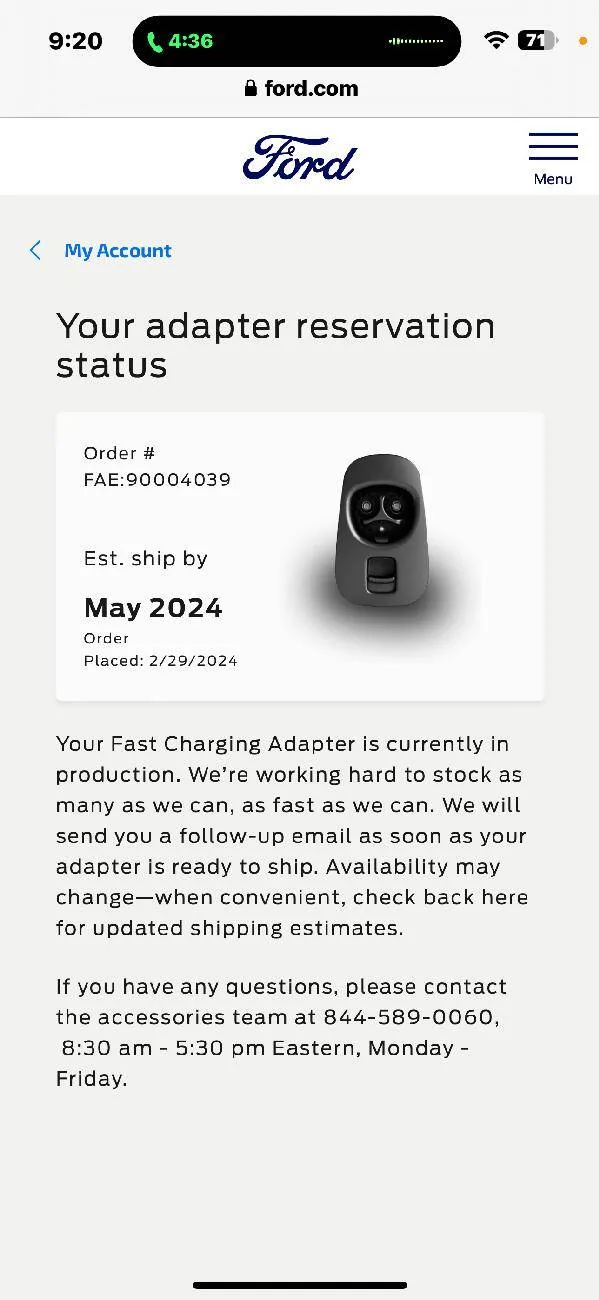 Ford Mustang Mach-E NACS Adapter Now Available + Ford EV Owners Can Now Charge on Tesla Superchargers in U.S., Canada! 🙌 IMG_0264