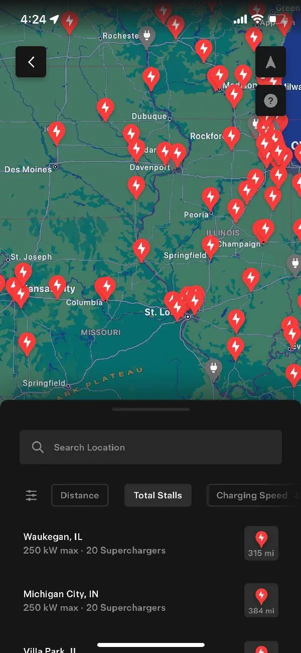 Ford Mustang Mach-E FordPass Update 4.33.0 -- Tesla Supercharger locations added IMG_2678