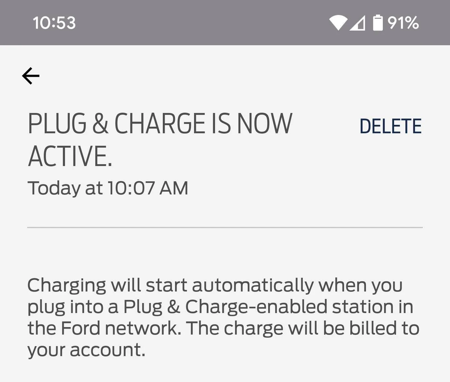 Ford Mustang Mach-E Plug & Charge Is Now Active Screenshot_20240301-105334