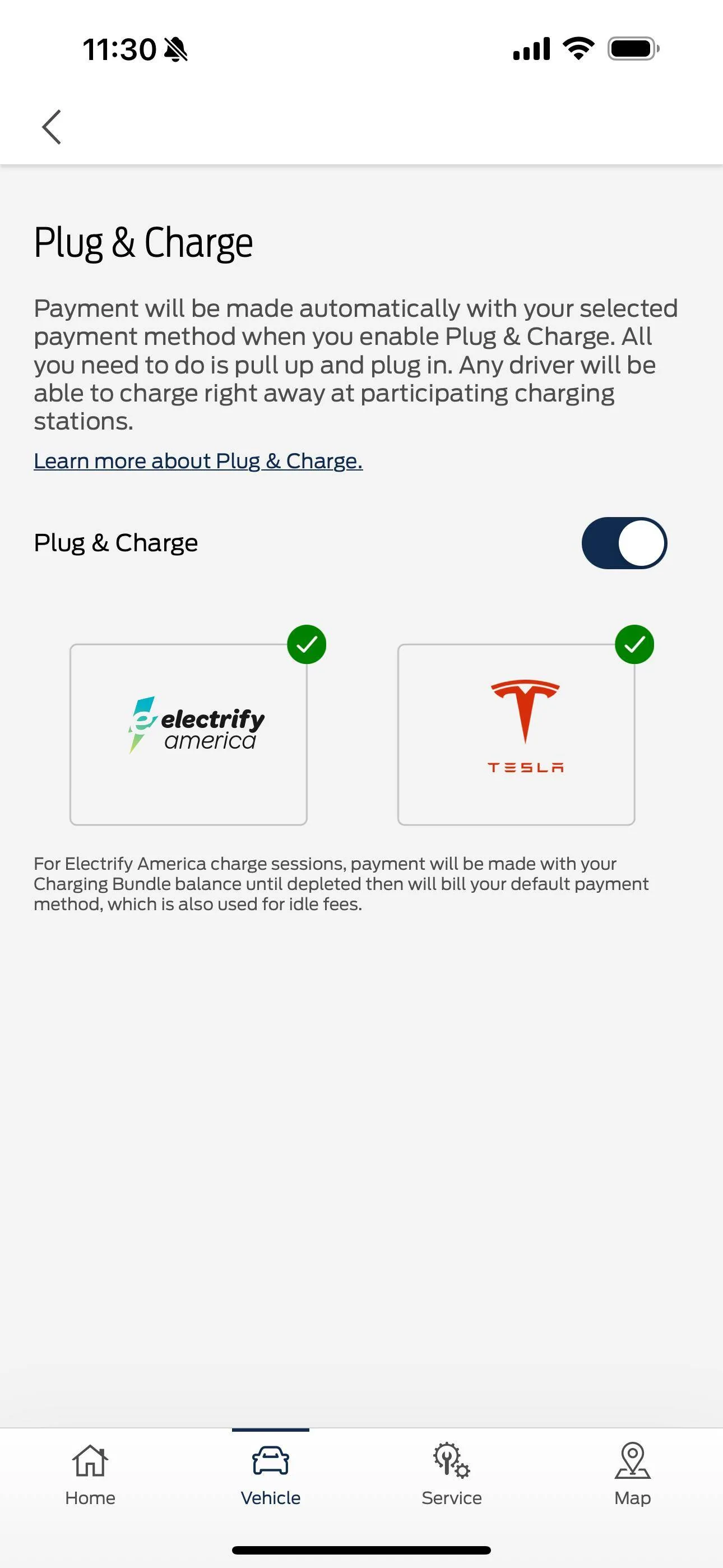 Ford Mustang Mach-E Tesla Certificate Pending anyone else getting this in Fordpass app? IMG_6883