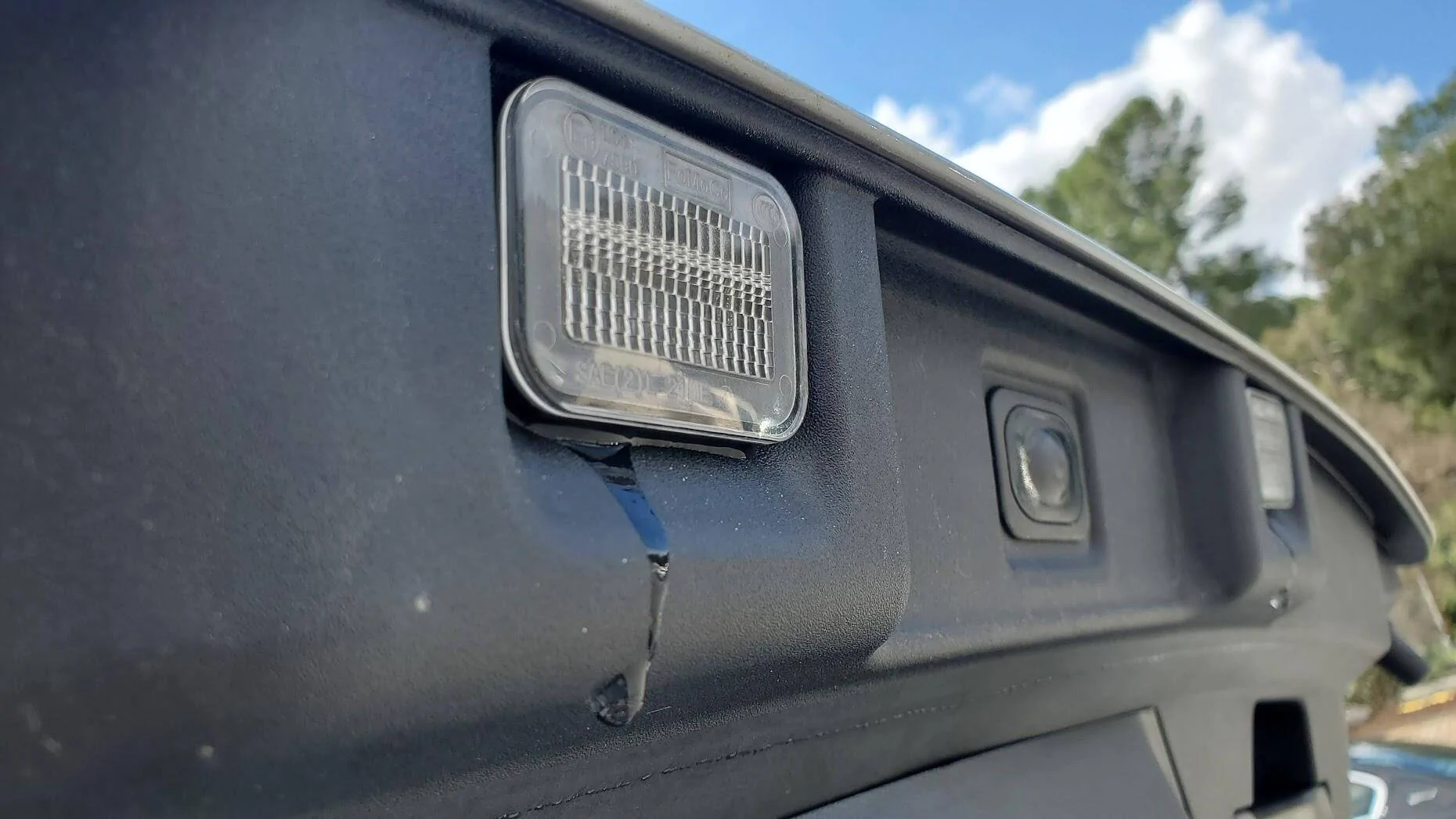 Ford Mustang Mach-E @Ford - My rear hatch is leaking water again! 1709483512352
