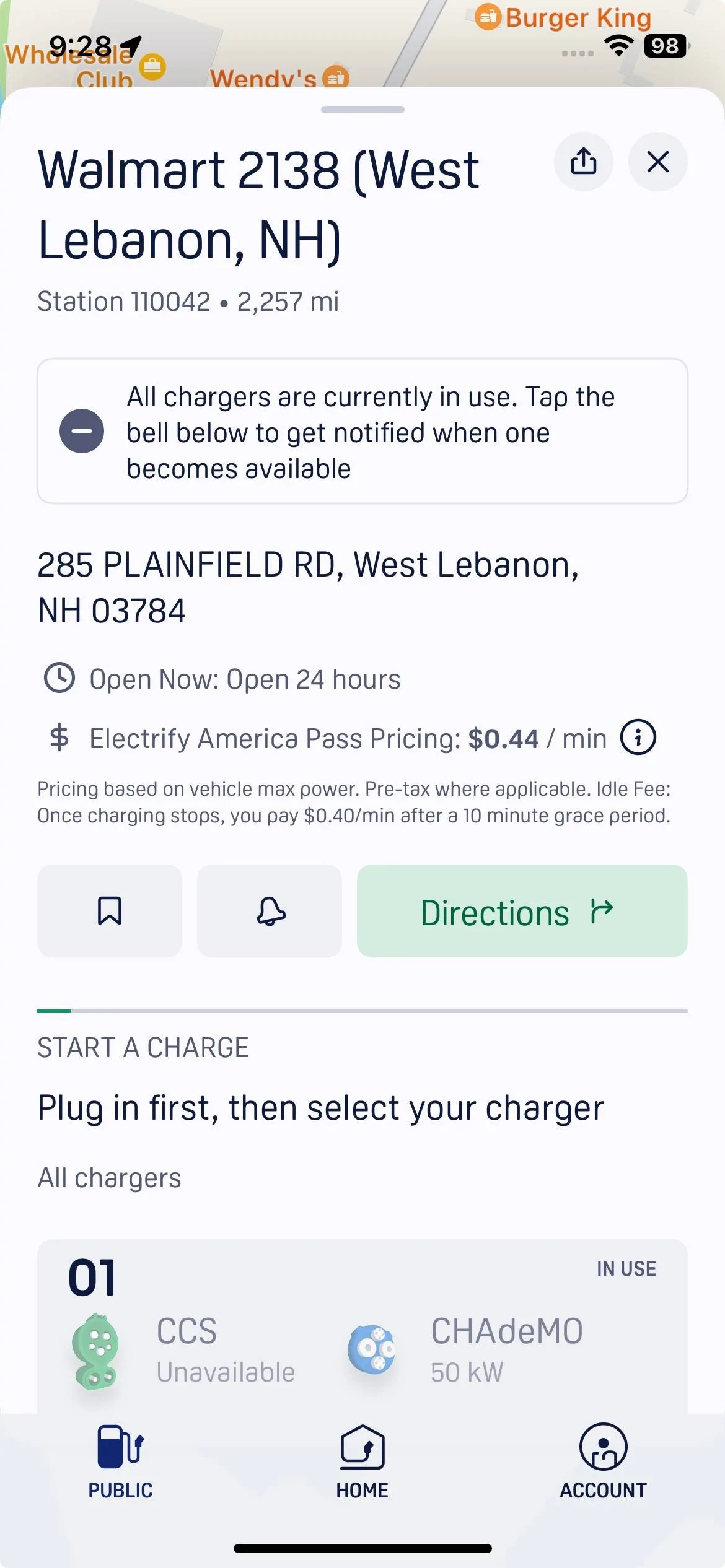 Ford Mustang Mach-E Plug and Charge - how do I tell how much I paid per kWh? NH