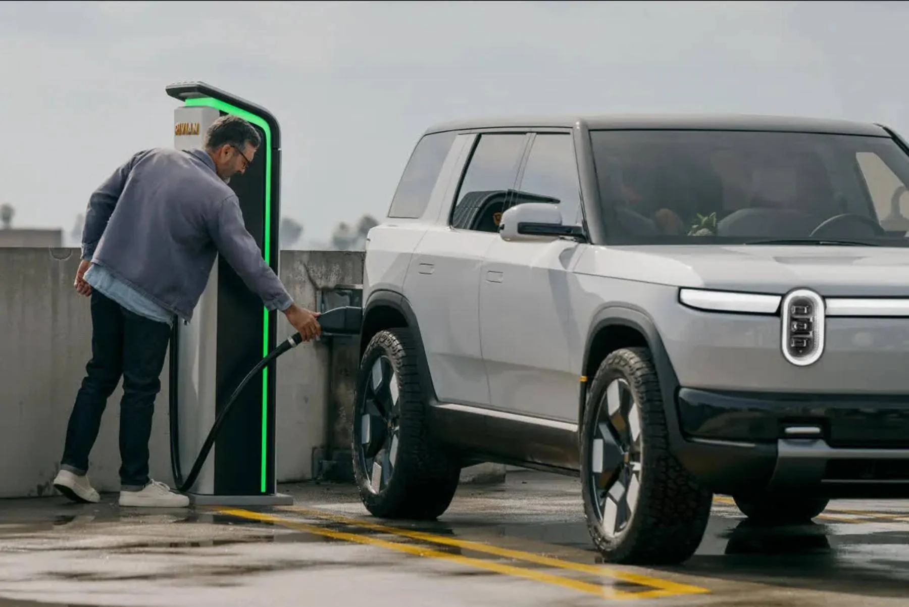 Ford Mustang Mach-E Rivian R2 Reveal w/ R3 and R3X Surprises! $45K, 0-60 >3 seconds, 300+ miles range, NACS port, 4695 batteries chargeport