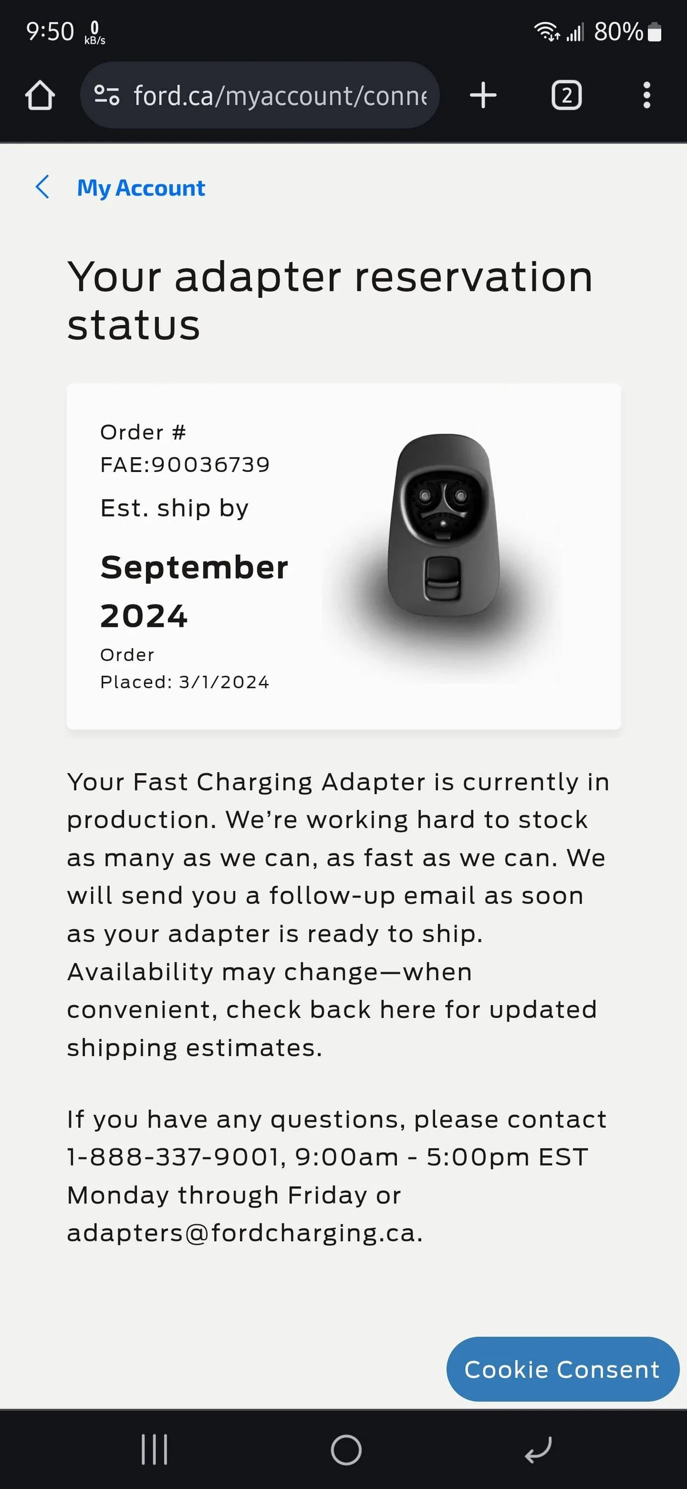 Ford Mustang Mach-E Ford: When to expect your Tesla P&C OTA [Munro Live: Using the Ford Fast Charging Adapter] 1000000645