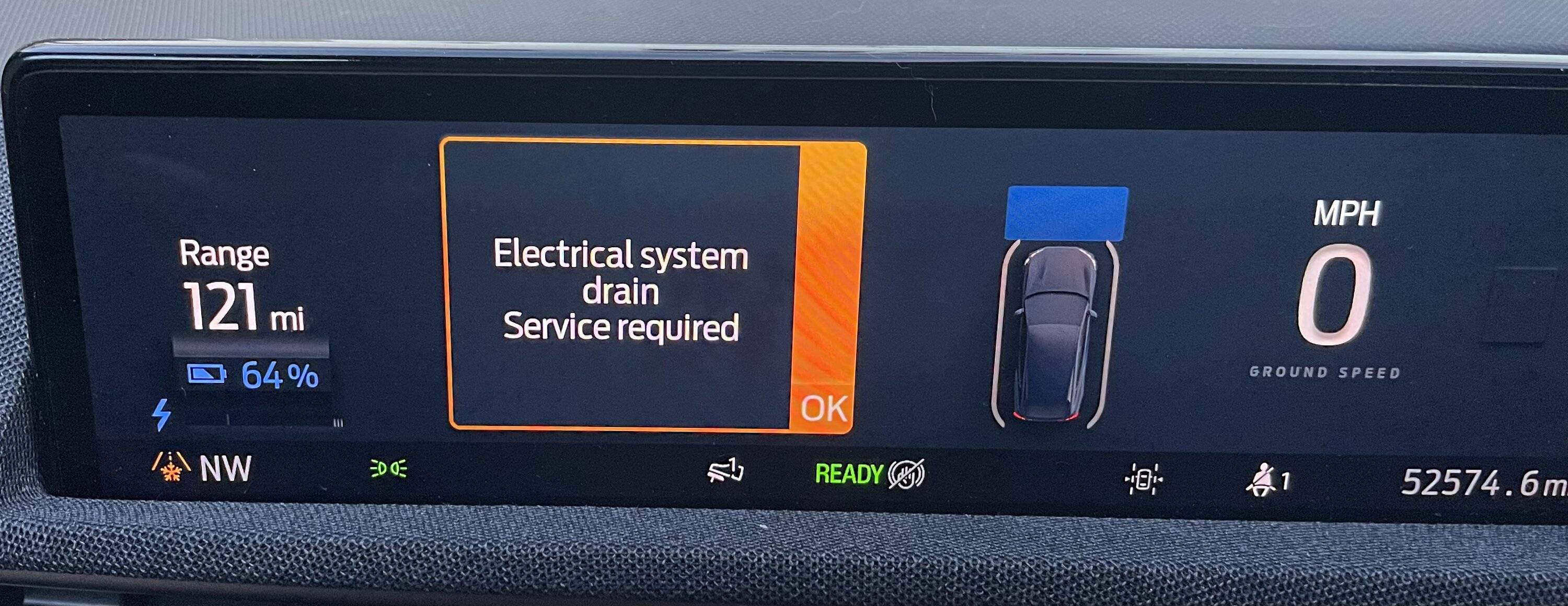Ford Mustang Mach-E Electrical system drain and repair ordeal Image