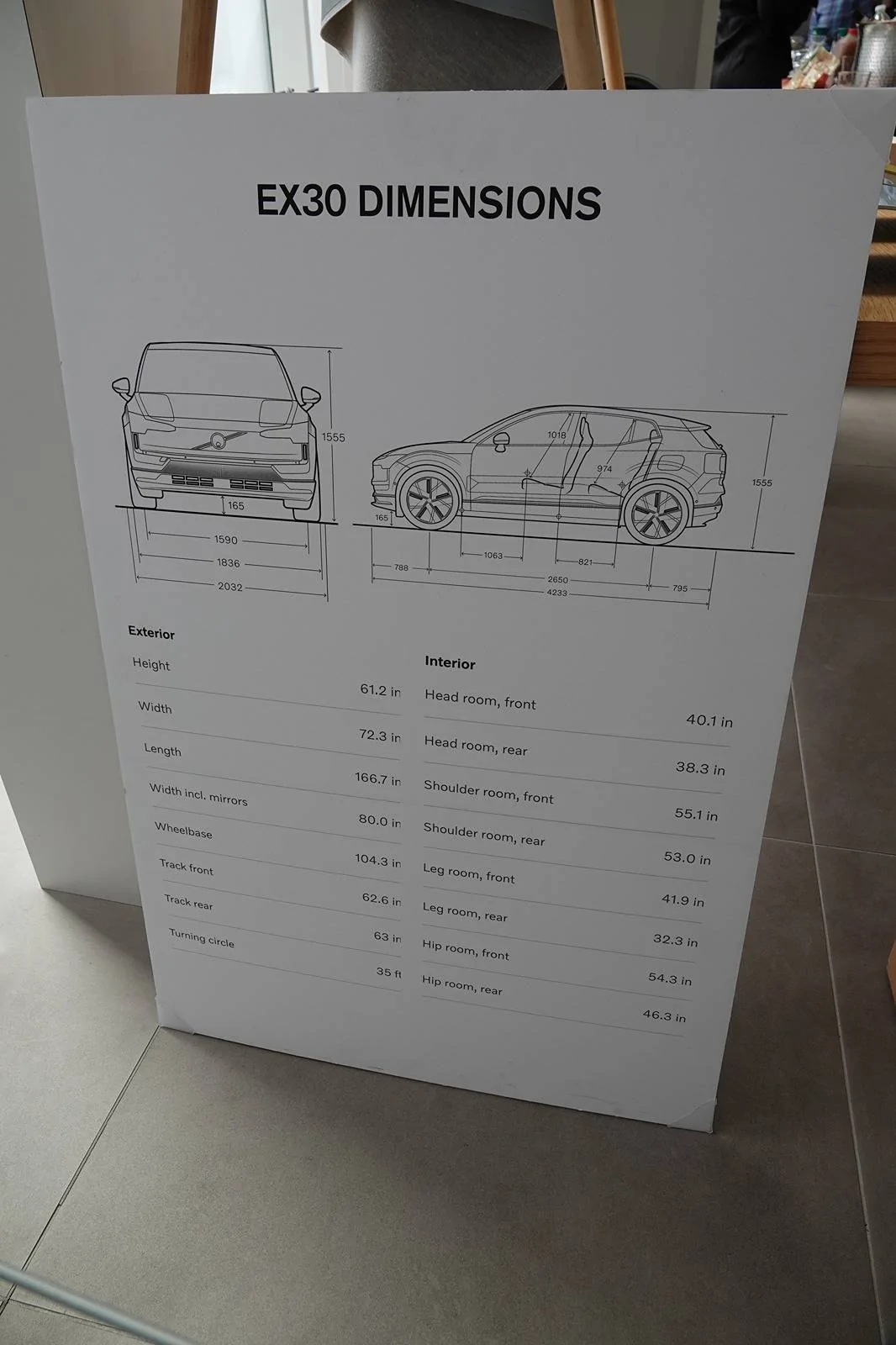 Ford Mustang Mach-E Mach-E vs. 2024 Volvo EX30 DSC05799