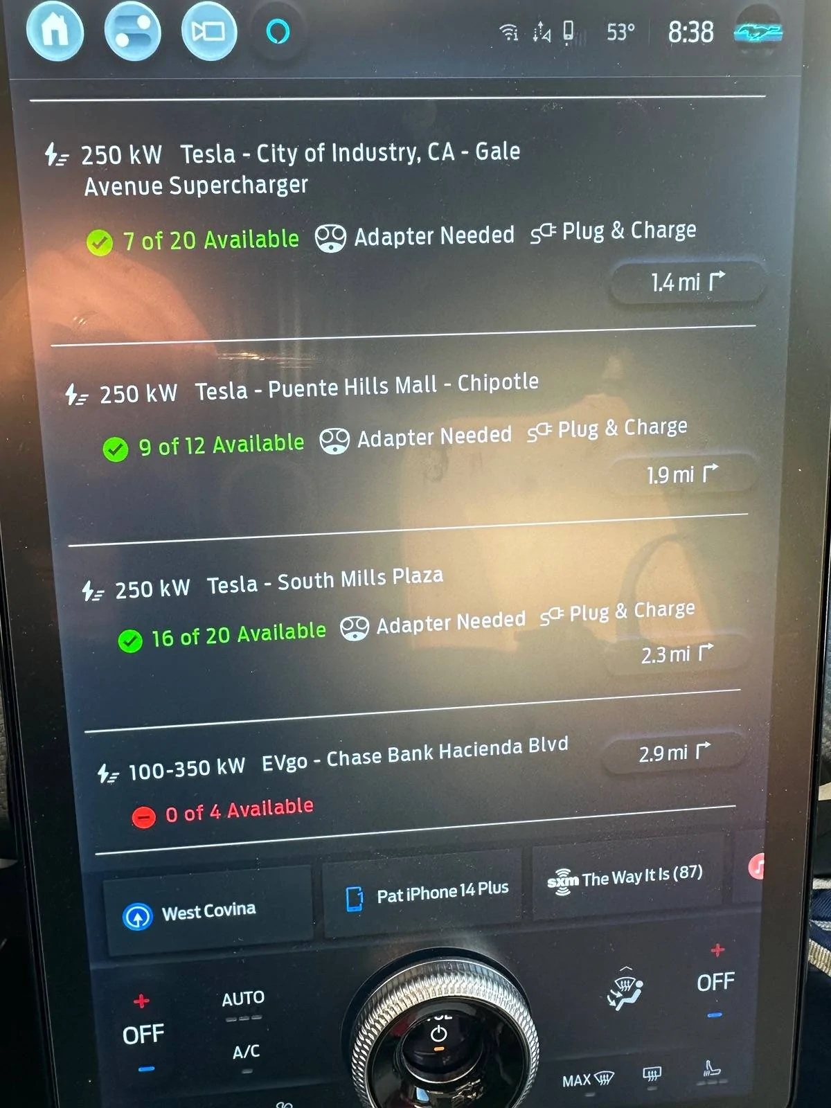 Ford Mustang Mach-E Tesla vs Electrify America vs EVgo - Plug & Charge test! Who's fastest? IMG_0441