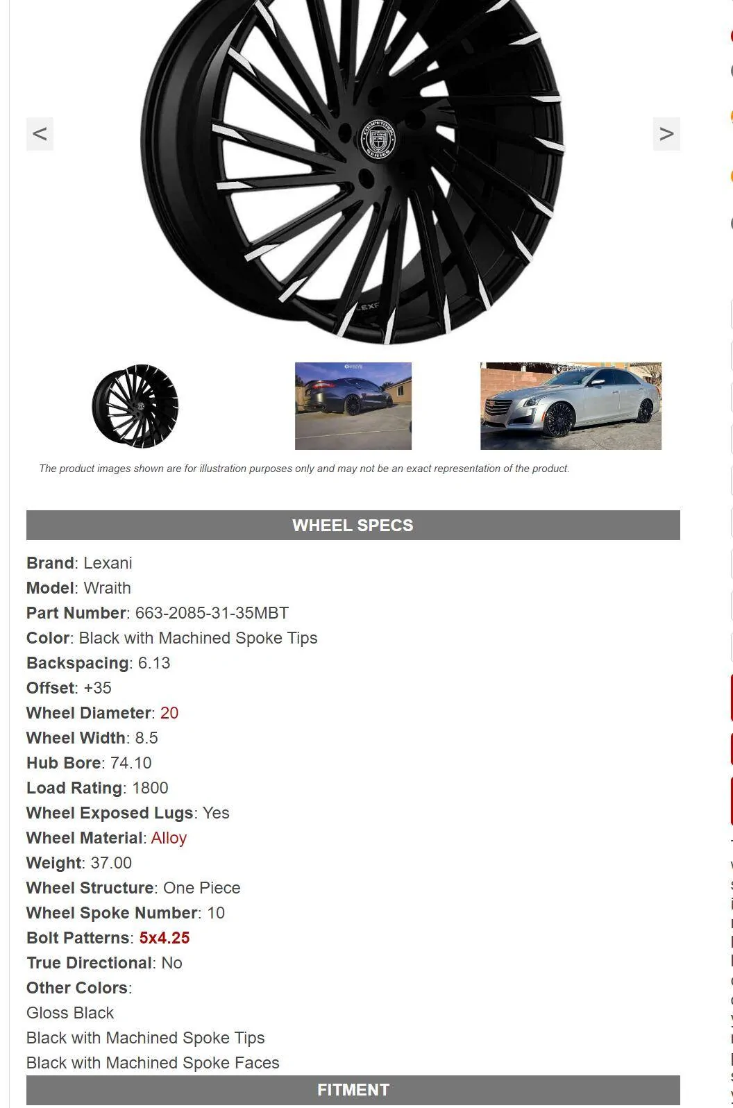 Ford Mustang Mach-E Mach-E Aftermarket wheel and tire information and pictures Lexani Specs