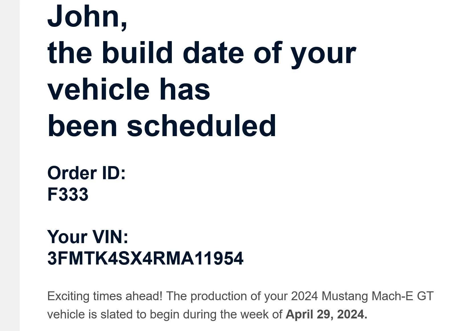Ford Mustang Mach-E 2024 Mach-E GT Order Production Email 1710502292684-ah
