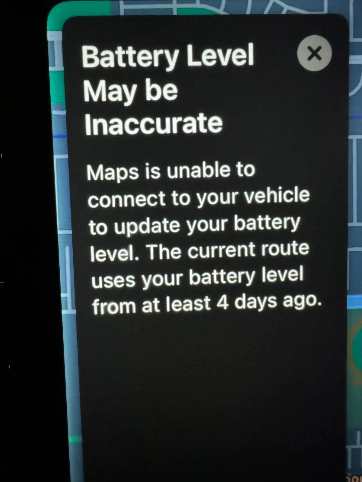 Ford Mustang Mach-E CarPlay EV Routing Is Not Visible IMG_1503