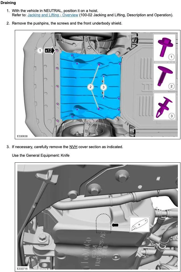 Ford Mustang Mach-E How to Change Your Oil [Transmission Oil & Gear Oil] - Yes, that's a thing! Screenshot 2024-03-20 at 6.55.11 PM