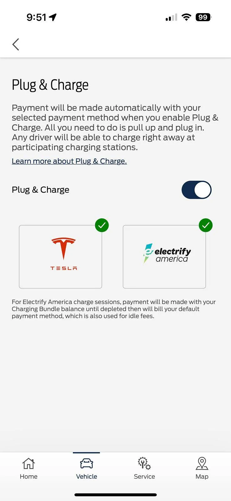 Ford Mustang Mach-E Charged Mach-E at Tesla Supercharger via Adapter IMG_3126