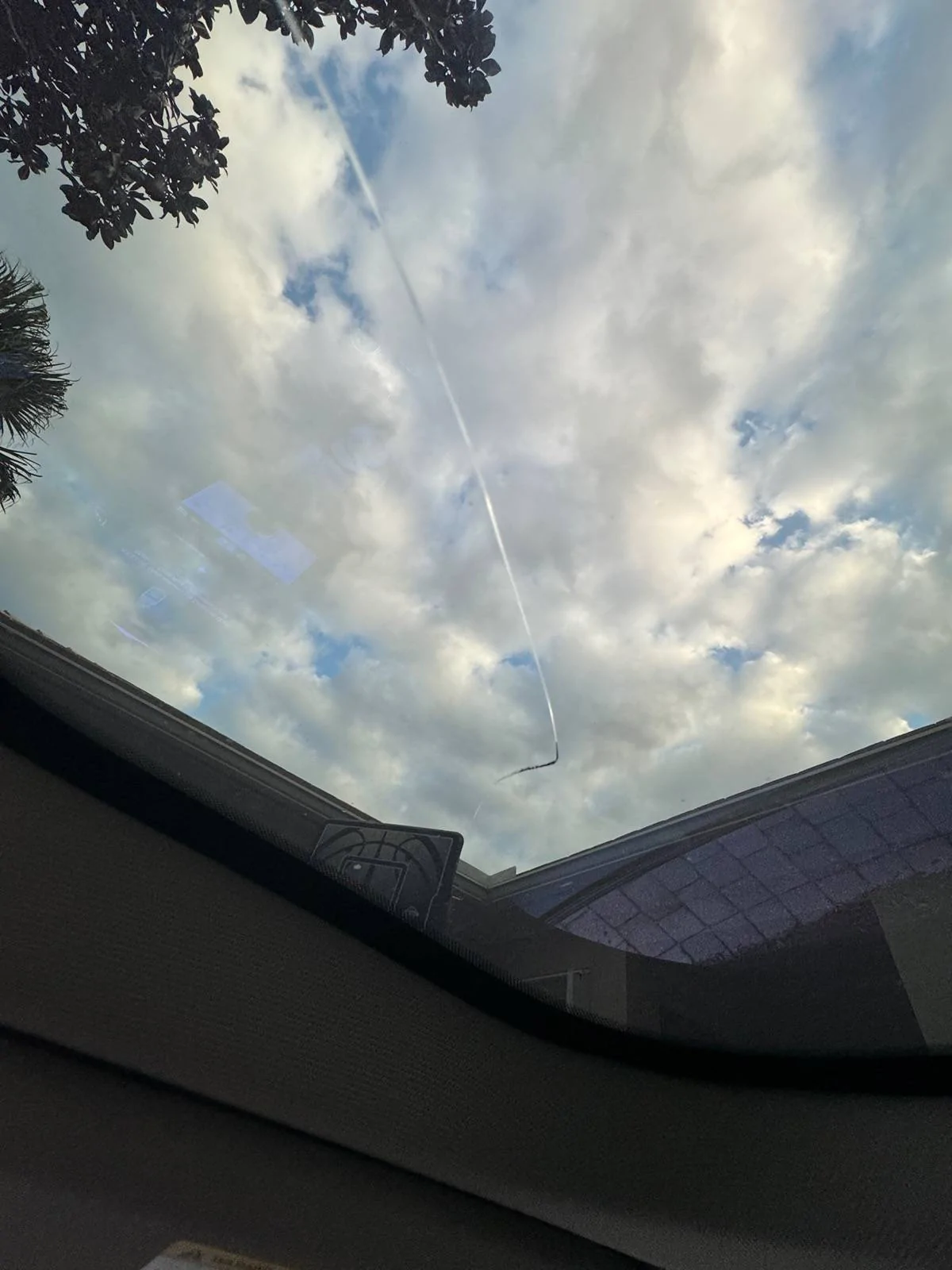 Ford Mustang Mach-E Cracked glass Roof IMG_0902