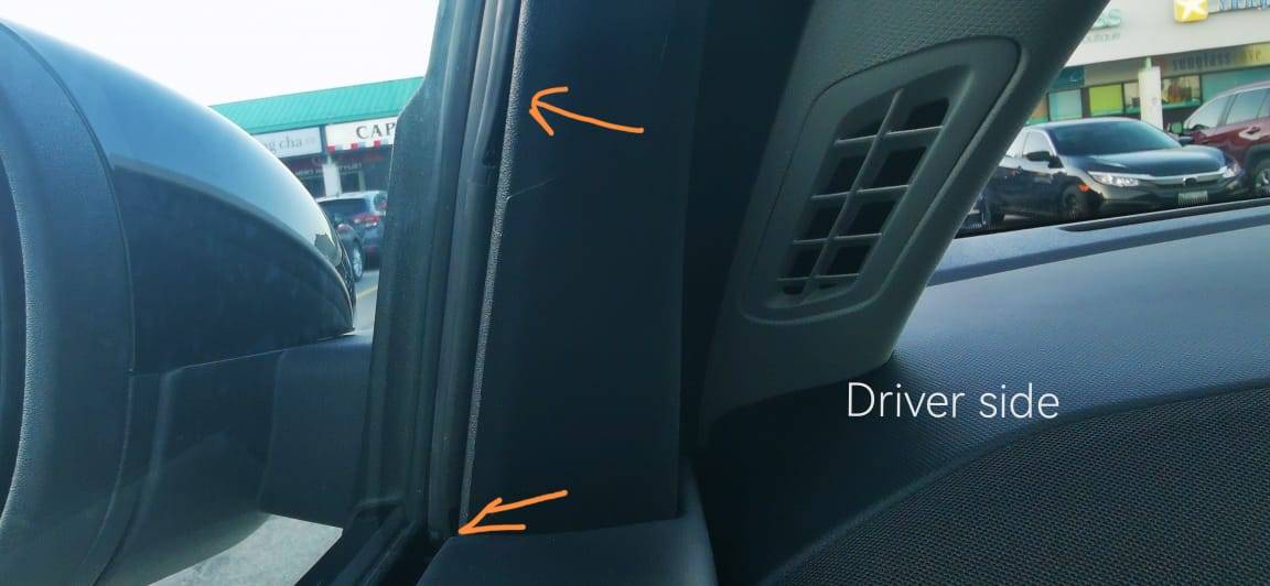 Ford Mustang Mach-E Driver's side window has an air leak. WhatsApp Image 2024-03-28 at 9.35.59 PM