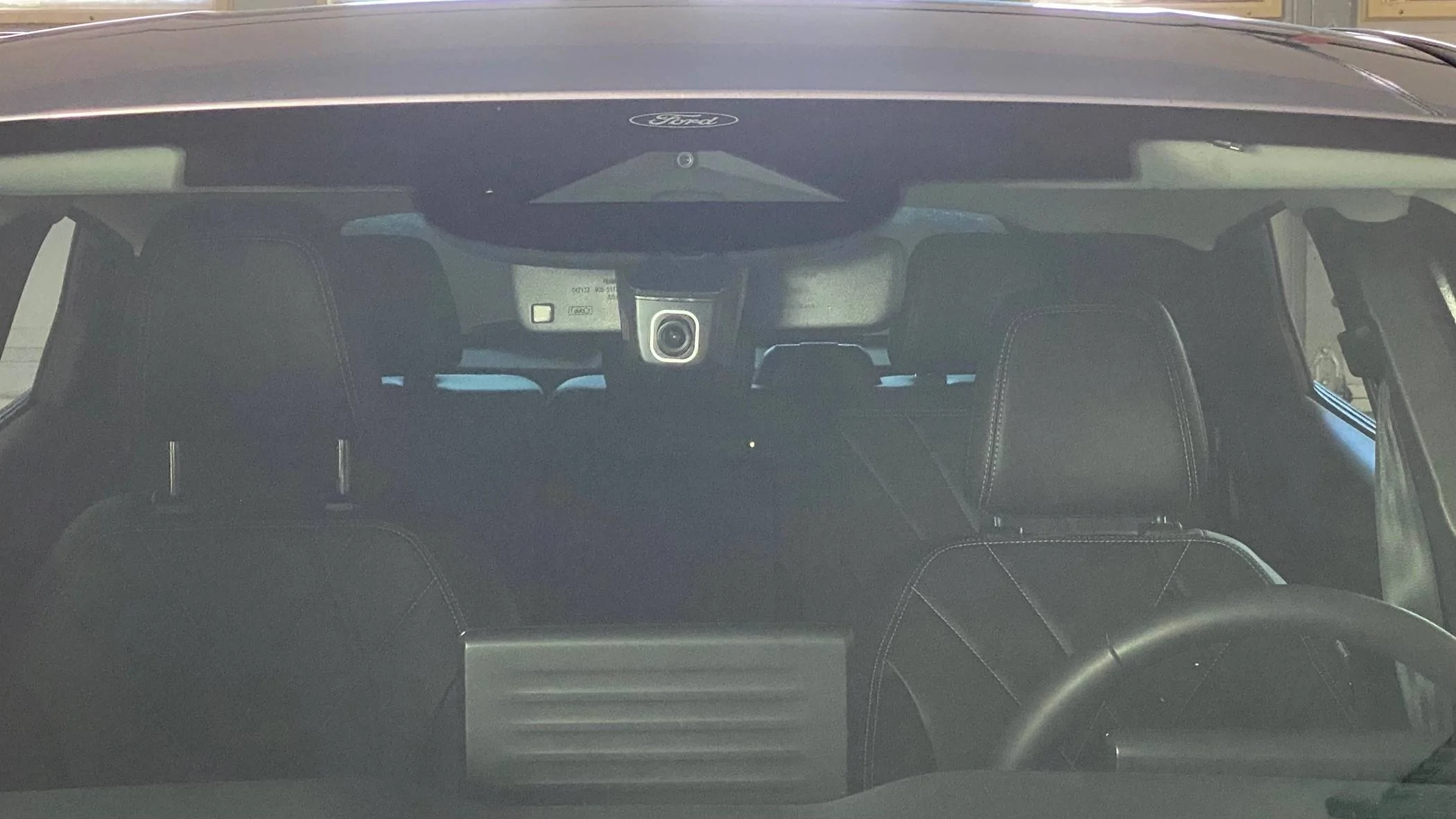 Ford Mustang Mach-E Dash cam installed IMG_5328