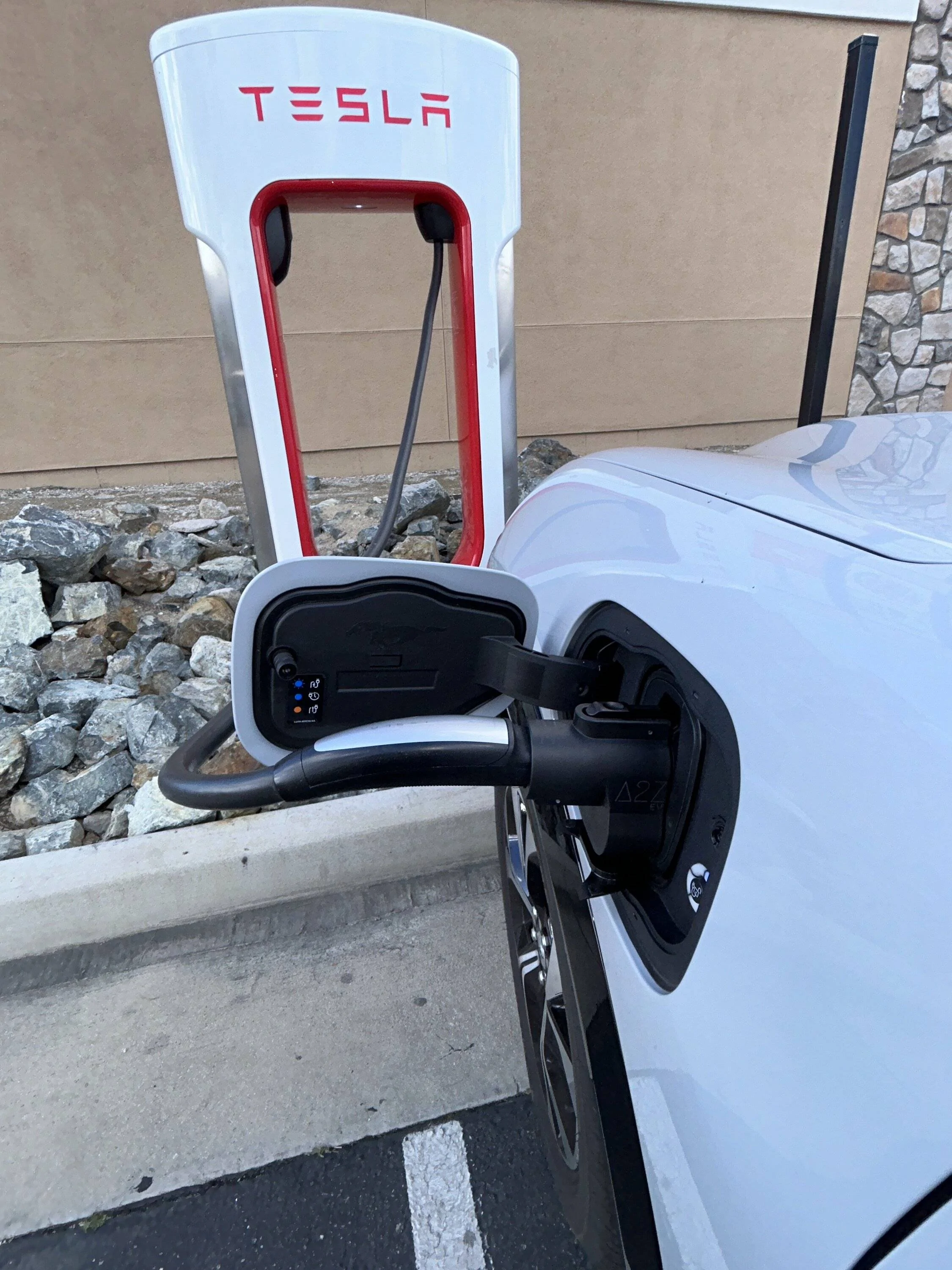 Ford Mustang Mach-E 500 mile Tesla SuperCharger road trip = SUCCESS IMG_1874