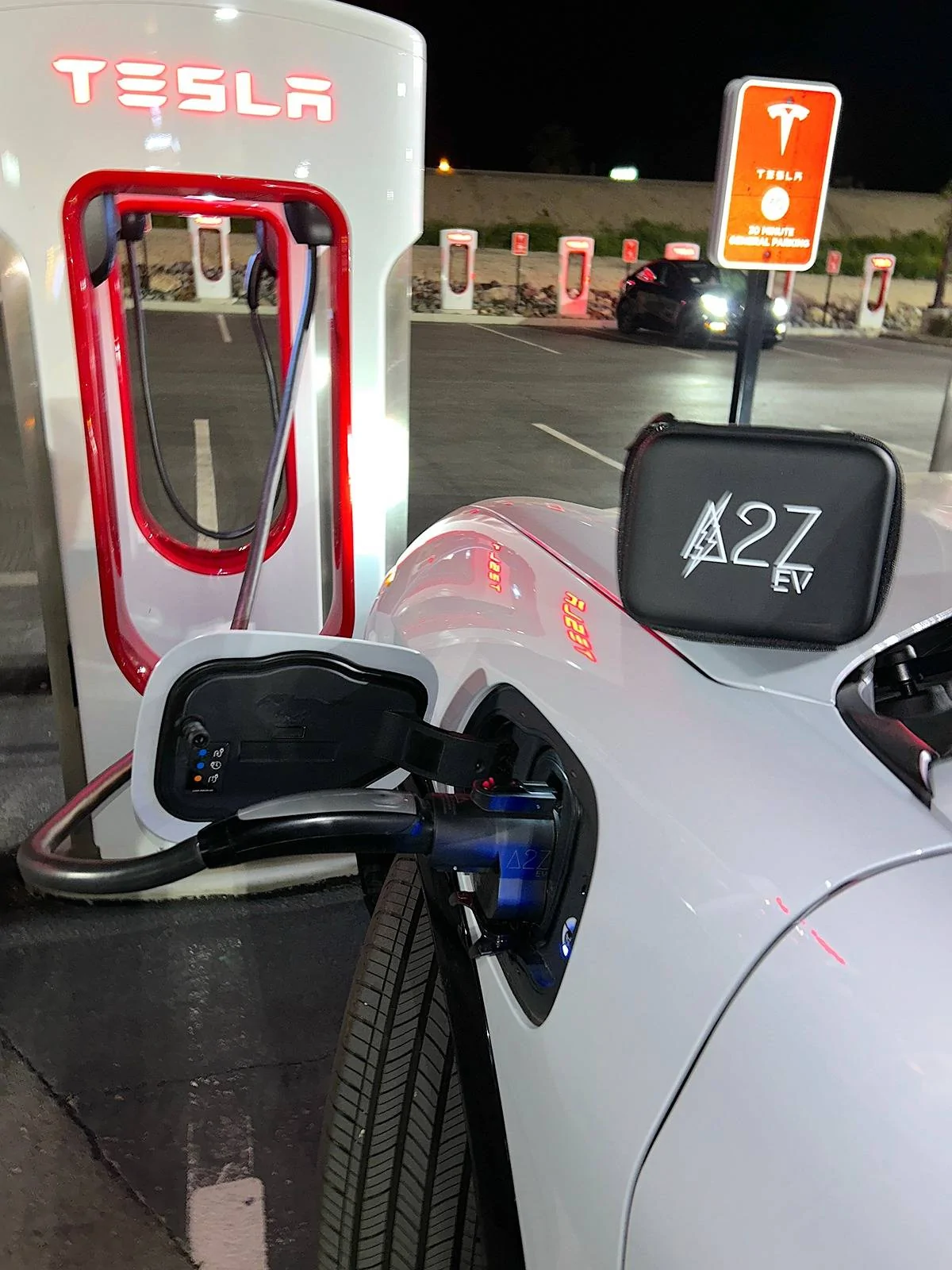 Ford Mustang Mach-E 500 mile Tesla SuperCharger road trip = SUCCESS IMG_1826