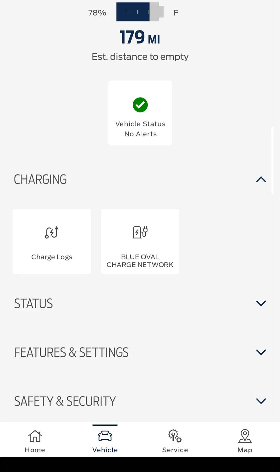 Ford Mustang Mach-E Ford Pass app no longer knows if my car is charging. Screenshot_20240402-075059