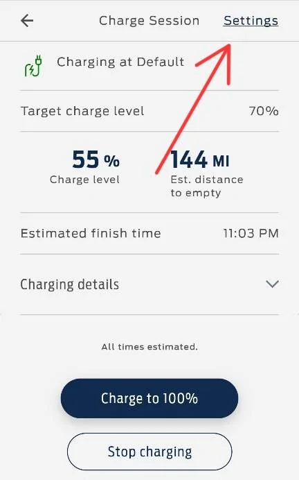 Ford Mustang Mach-E 70%, 80%, 90%?? For those charging at home, what threshold do you use? Screenshot_20240403_211010_FordPass