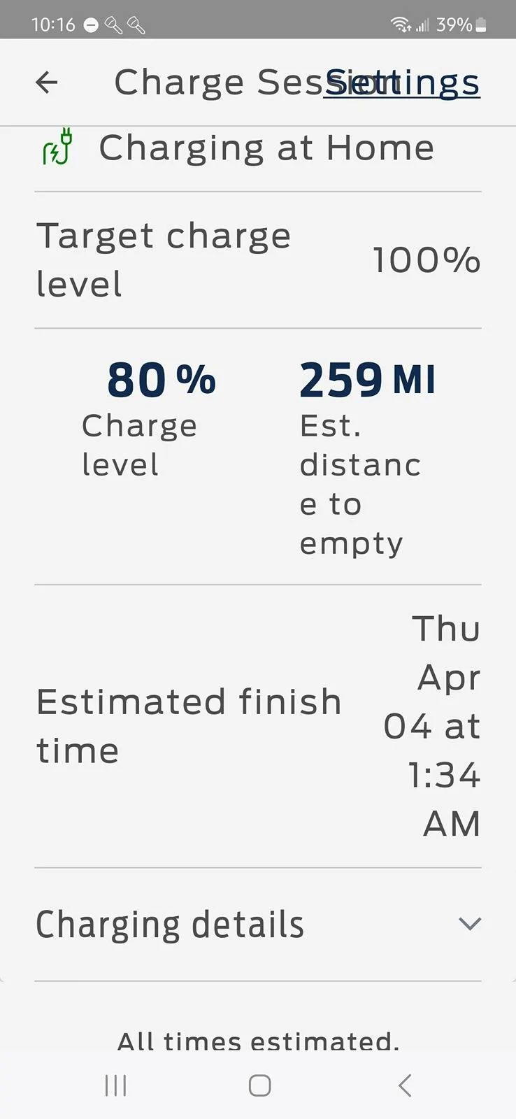 Ford Mustang Mach-E 70%, 80%, 90%?? For those charging at home, what threshold do you use? 1000004818