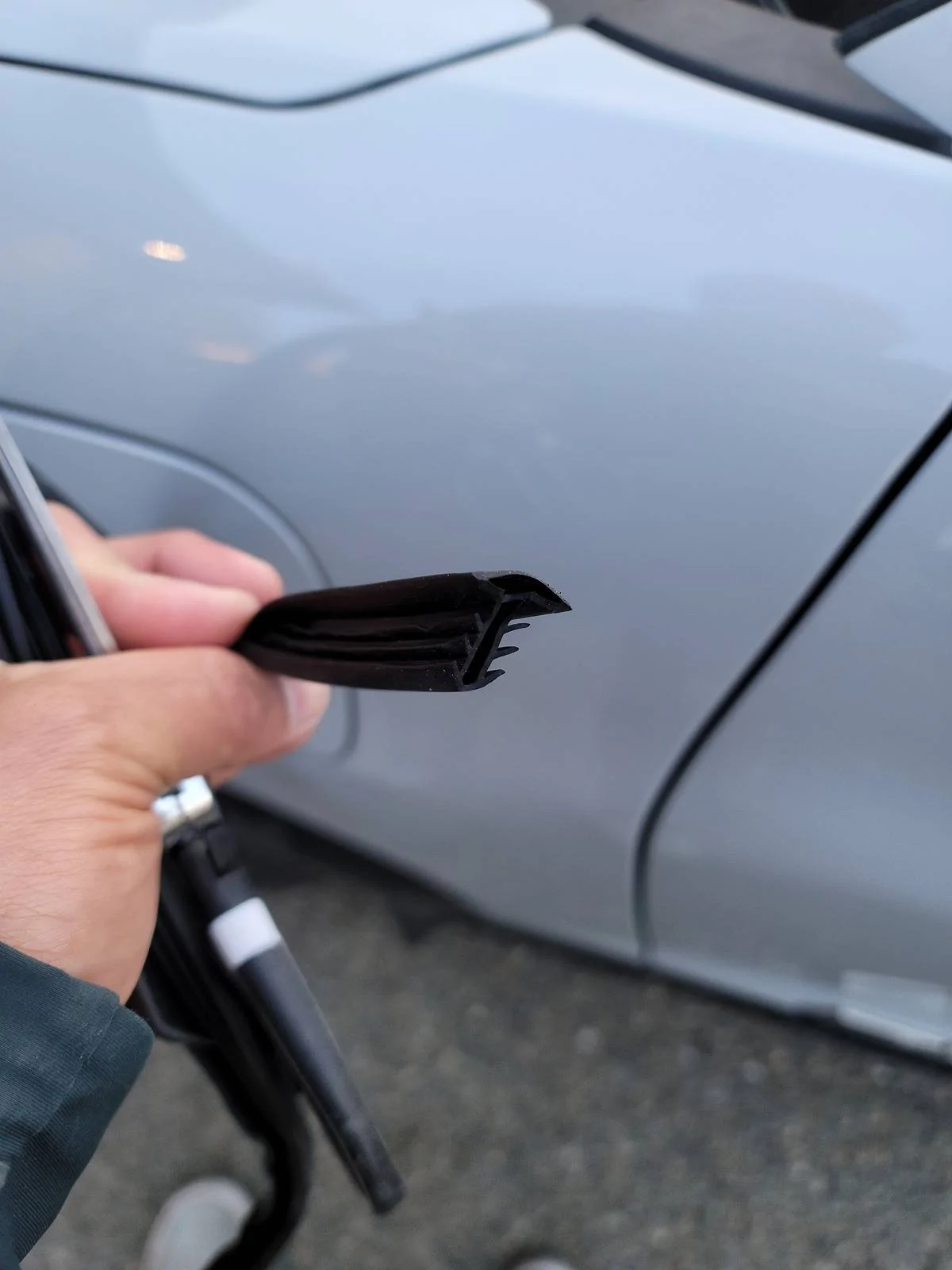 Ford Mustang Mach-E Side Mirror Wind Noise Fix 20240404_191844