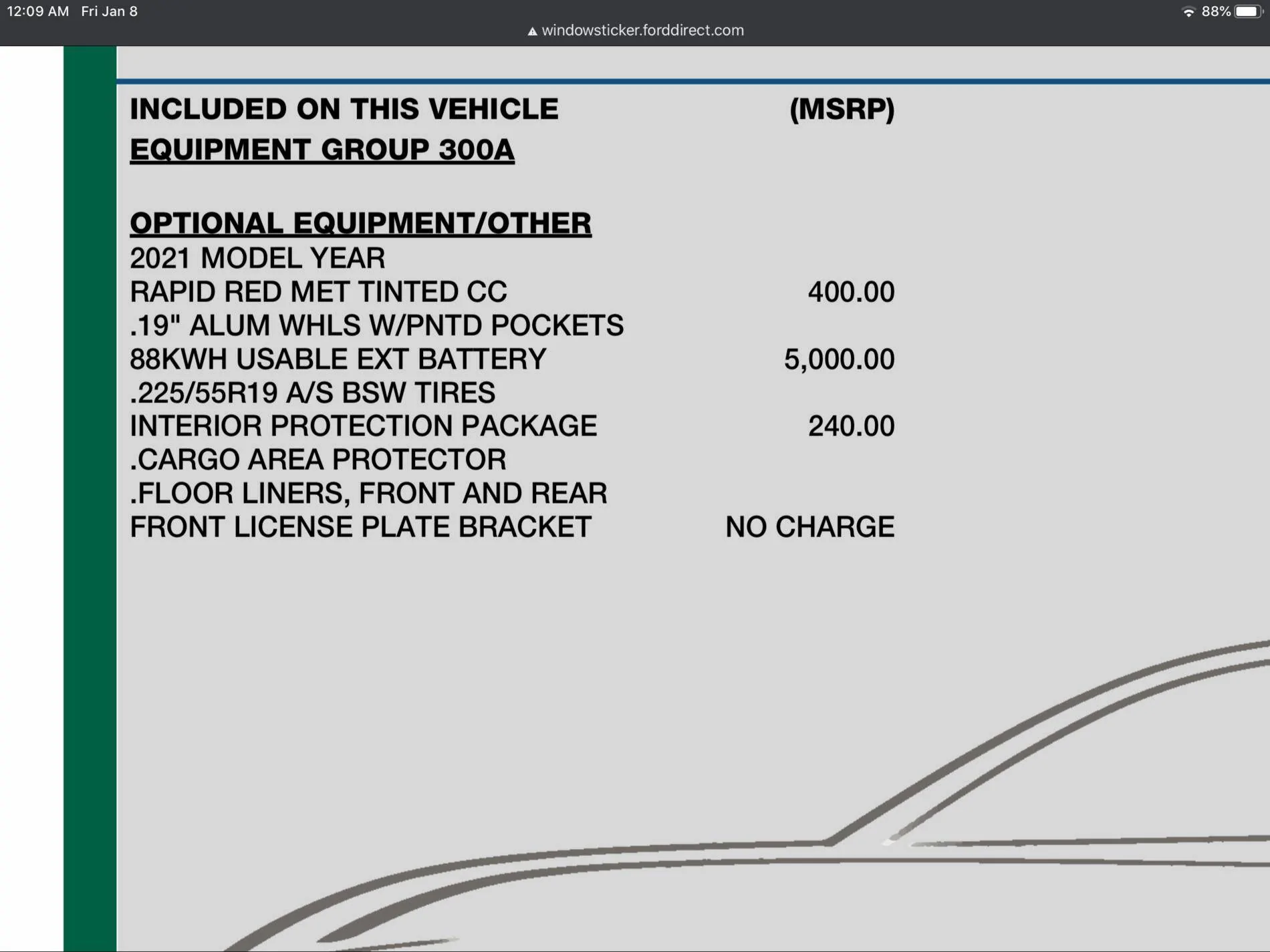 Ford Mustang Mach-E Is it normal for the Production date and built date so far apart? F656E6CA-D2C8-4034-A3B2-67530347CADD